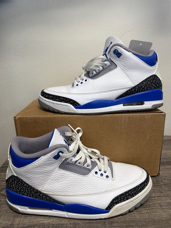 Jordan 3 - Racer Blue - 10.5 (no box)