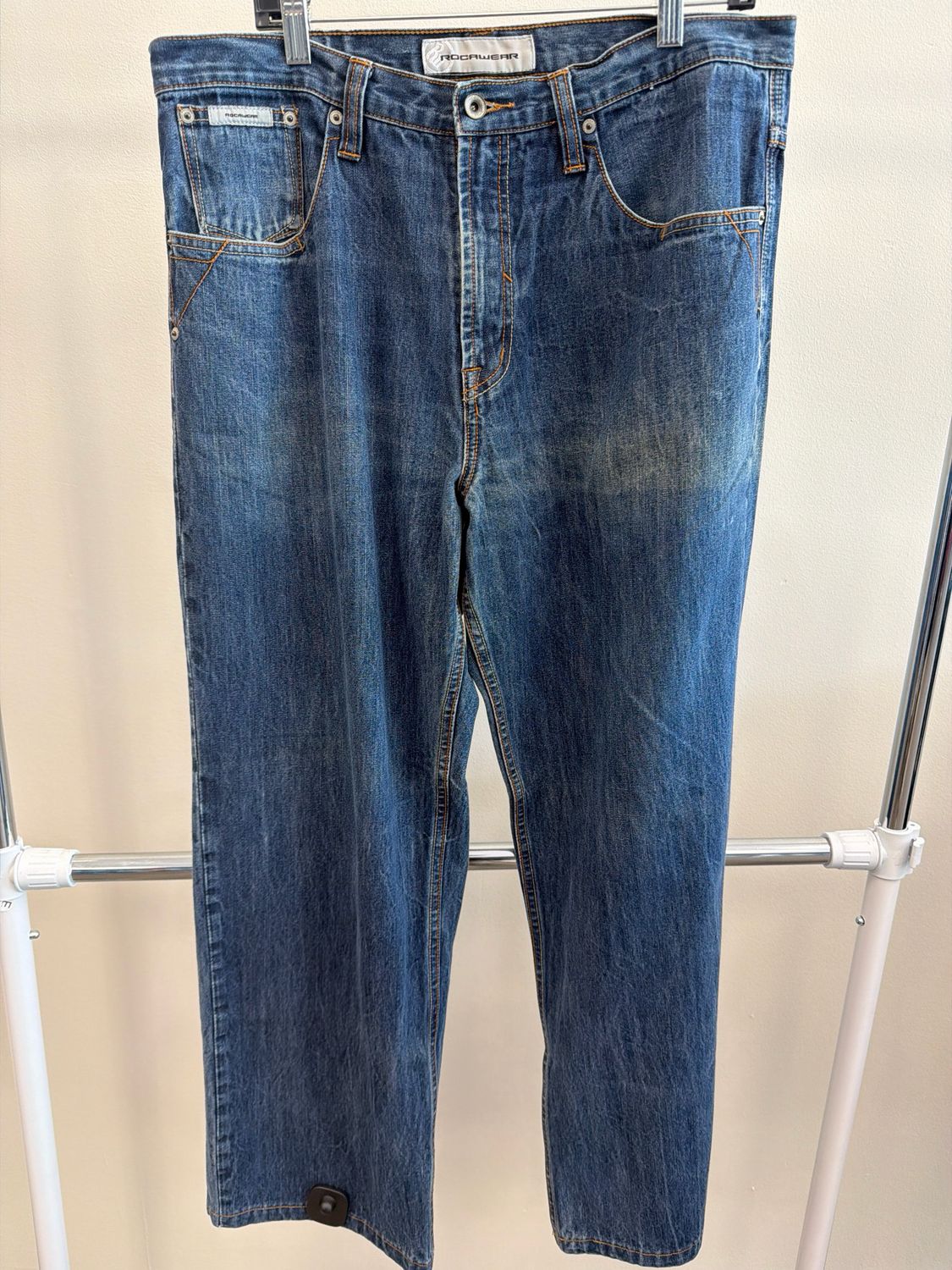 Rocawear Baggy Blu Jeans Sz 36