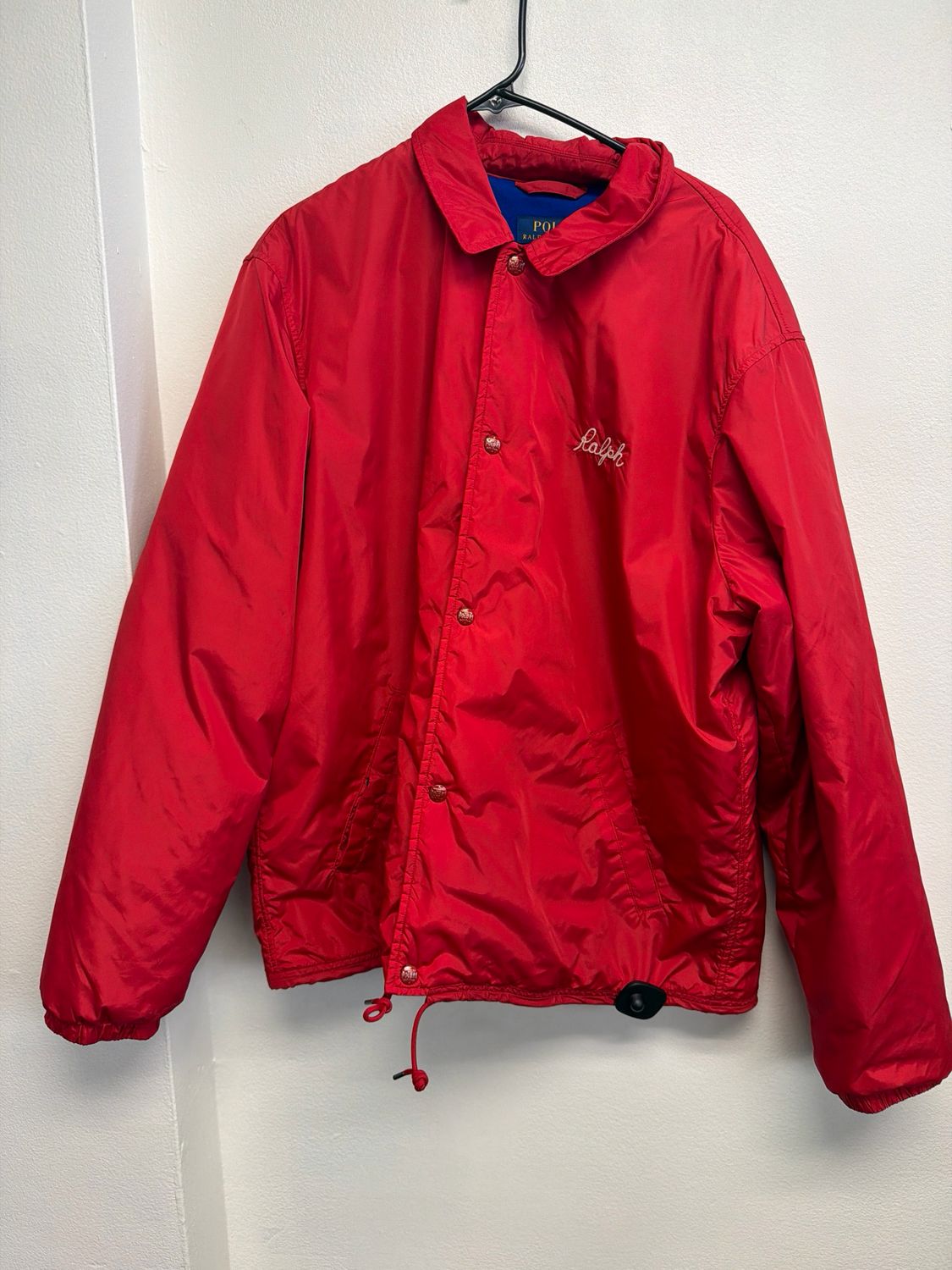 Polo Jacket Red Sz:2XL