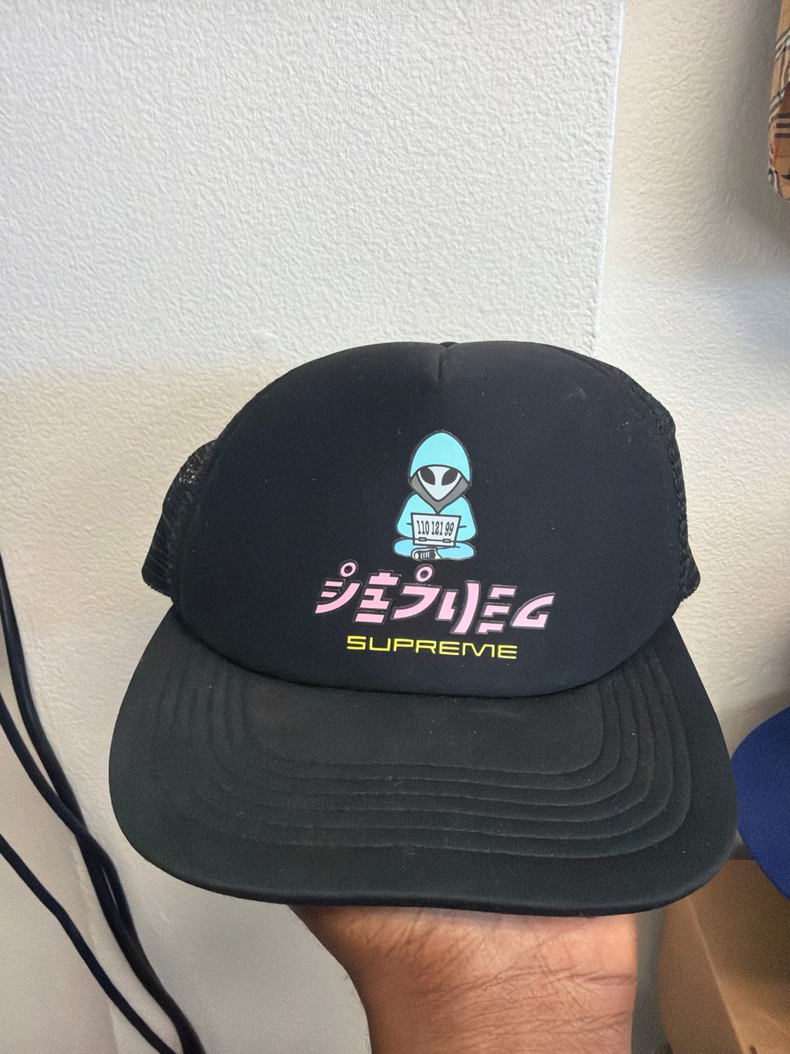 Supreme Hat Black Alien