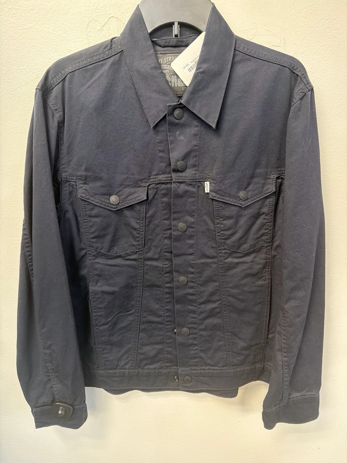 Levi's Black Shirt Jacket Sz M