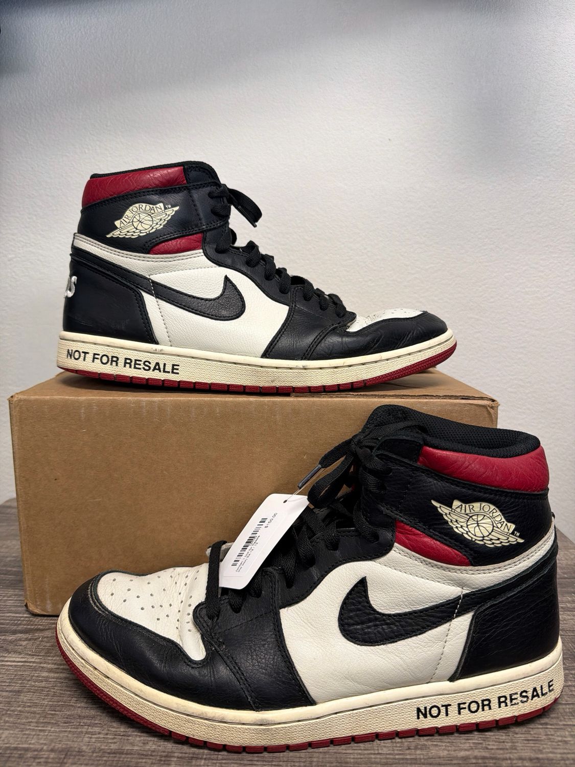 Jordan 1 Not for Resale (no box) Sz:12