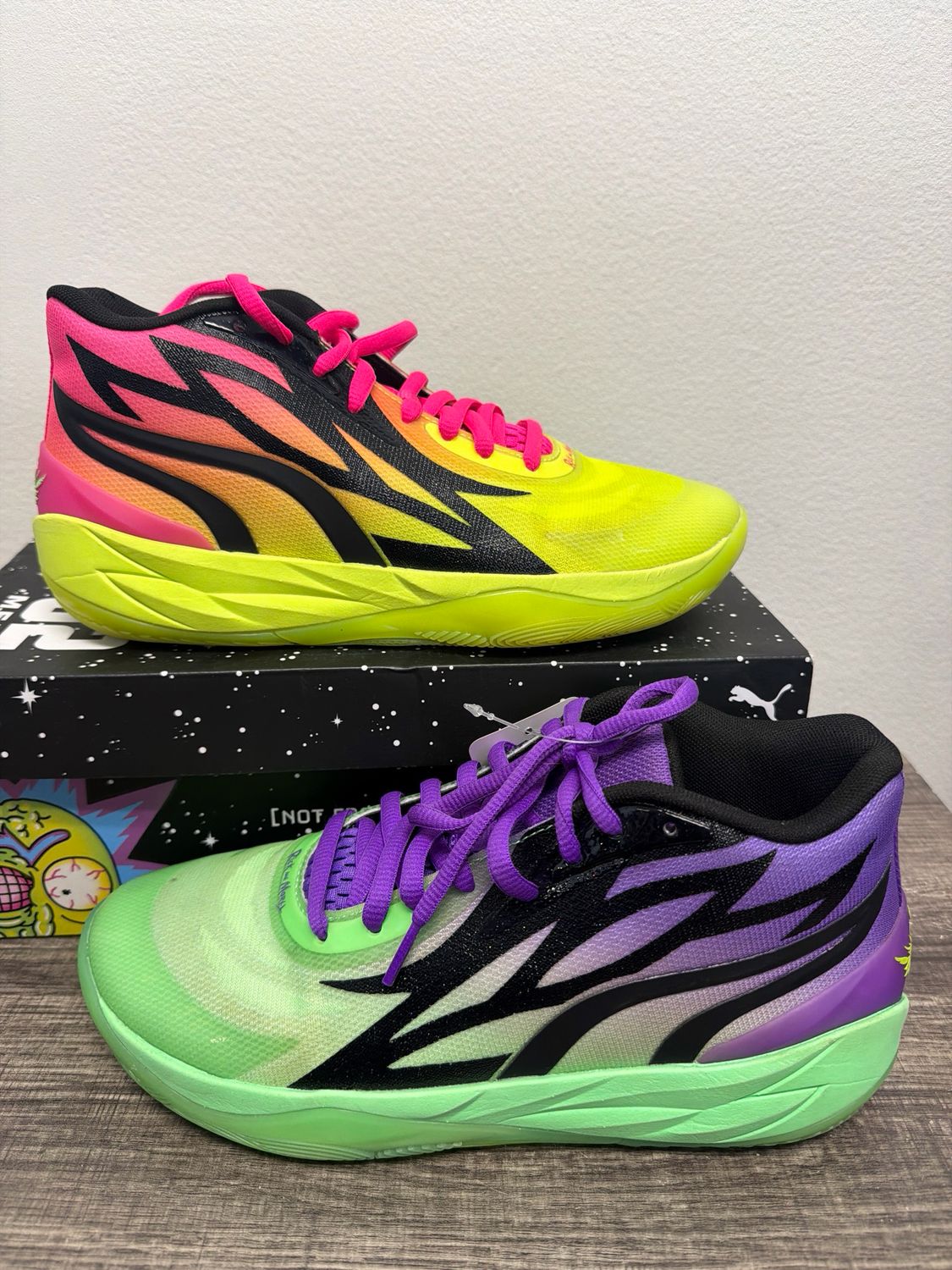 Puma Rick &amp; Morty (box) Sz:8