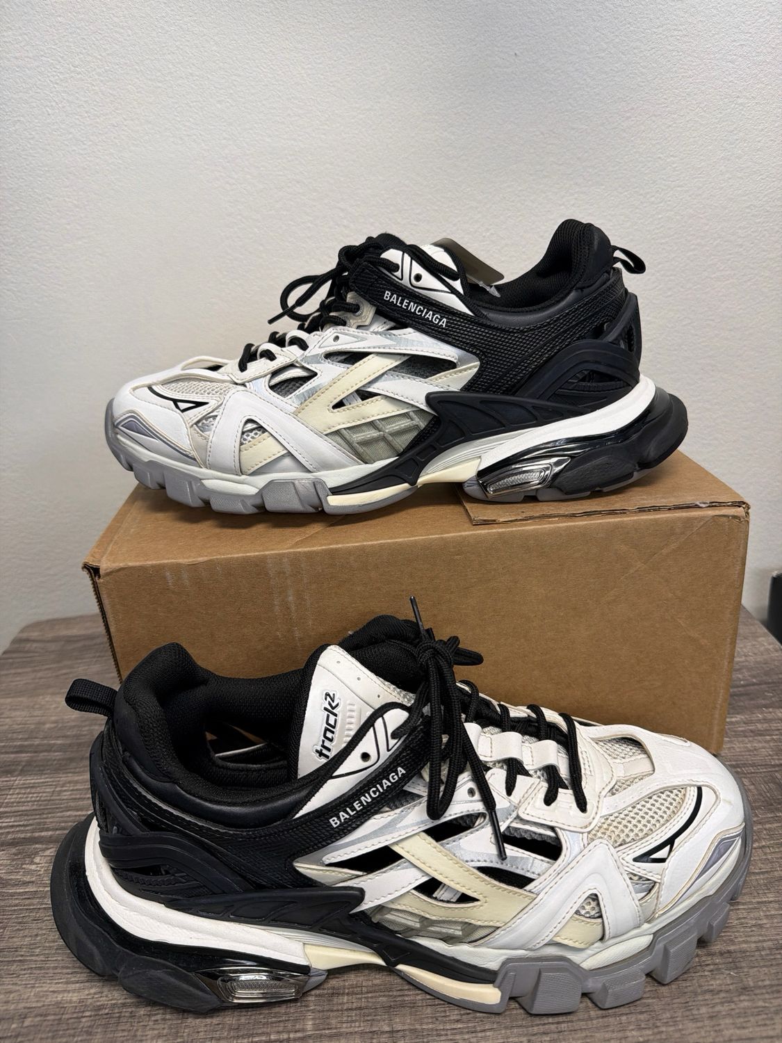 Balenciaga Track Black/White (no box) Sz:11
