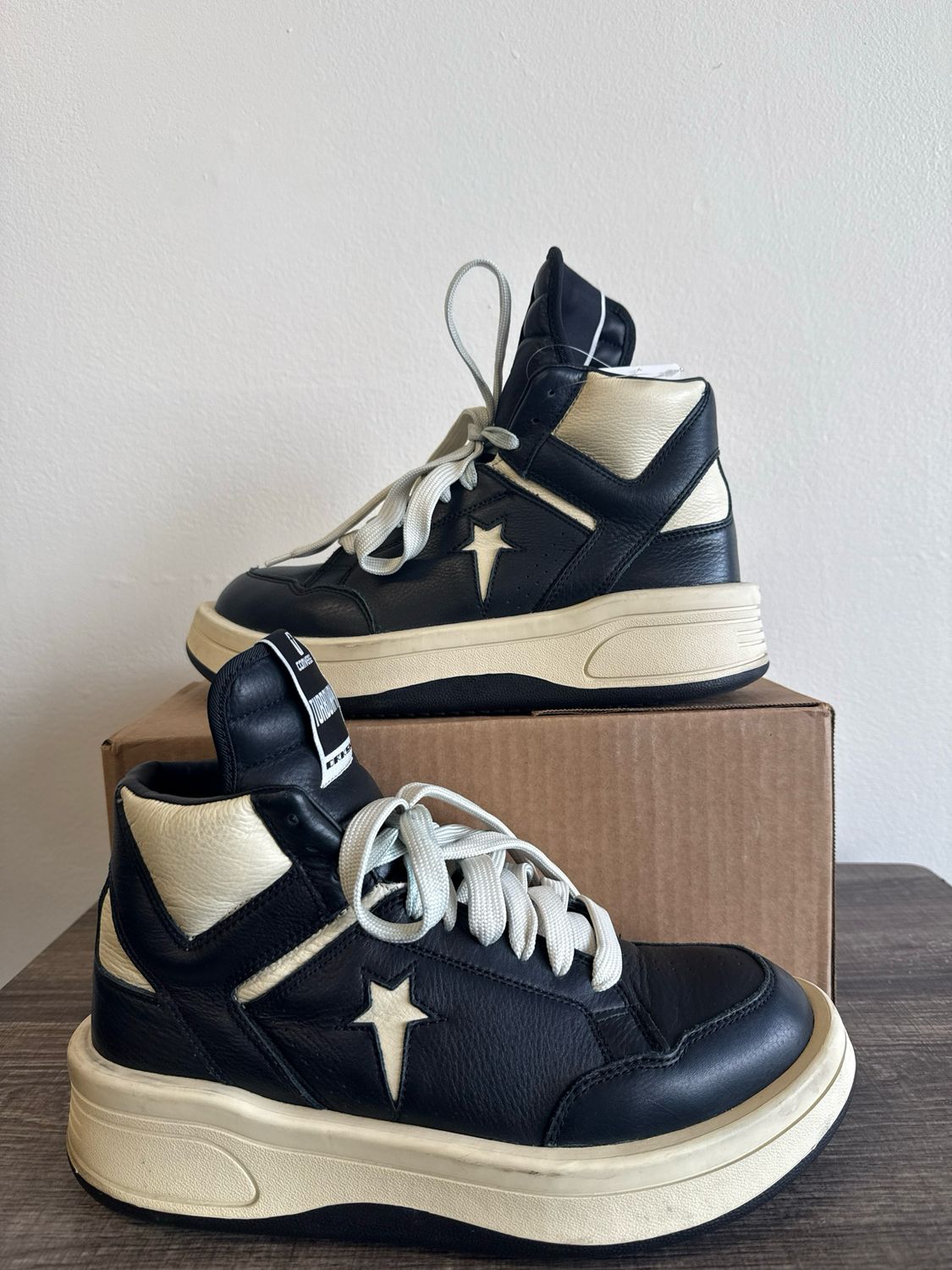 Rick Owens x Converse Turbodrk (no box) Sz:9.5