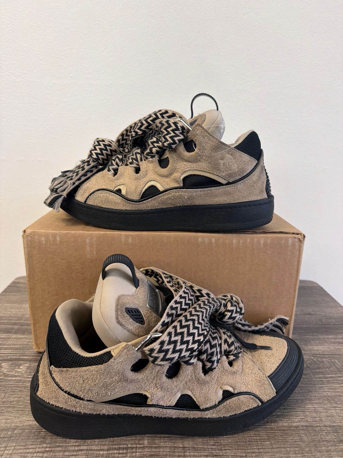 Lanvin Light Brown Curb (no box) Sz:9