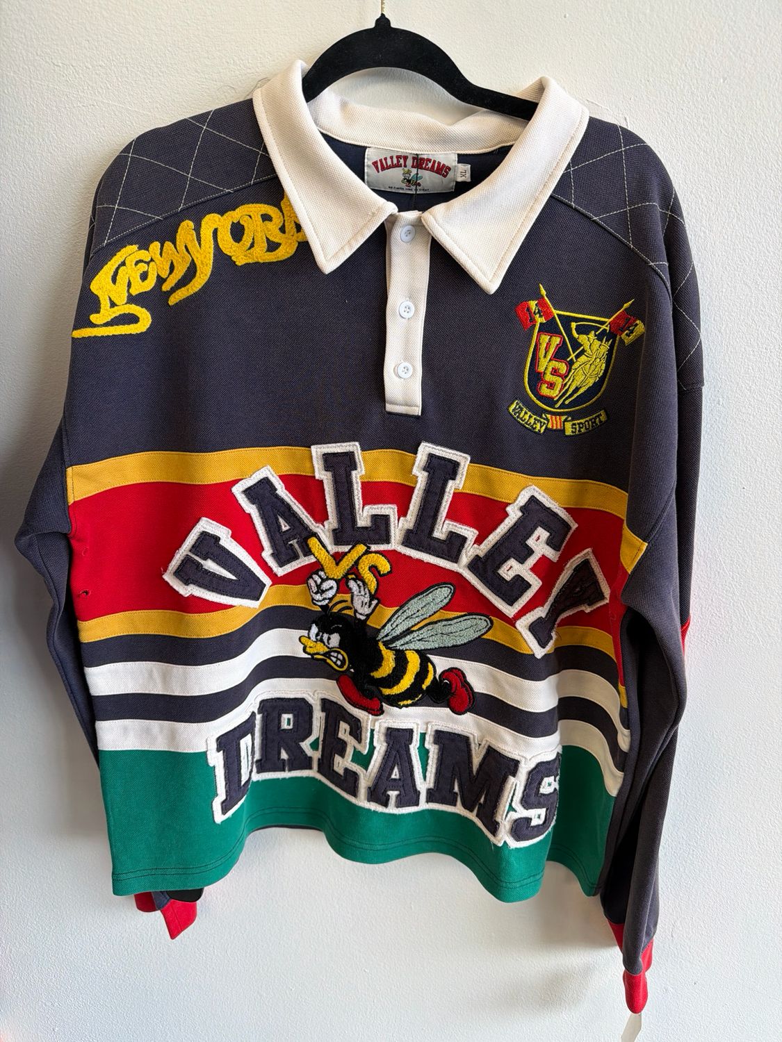 Vale NYC LS Polo (new) Sz:XL