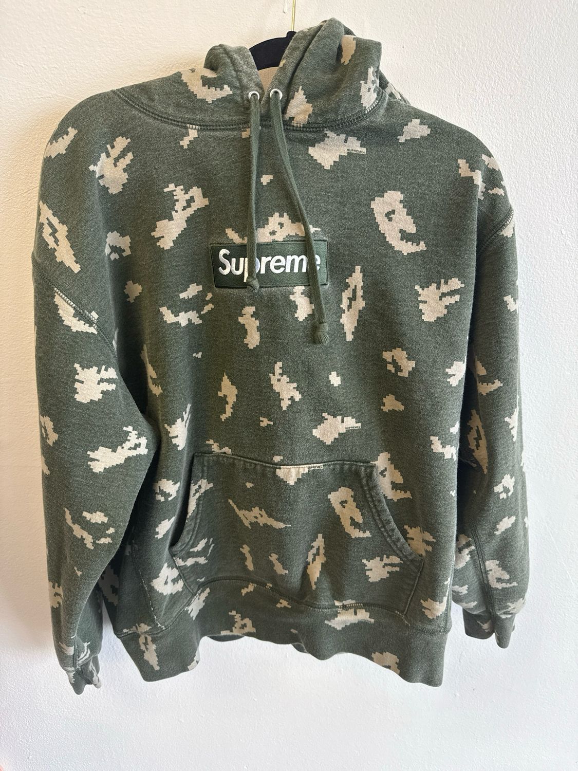 Supreme Camo 2021 Box Logo Hoodie Sz:L
