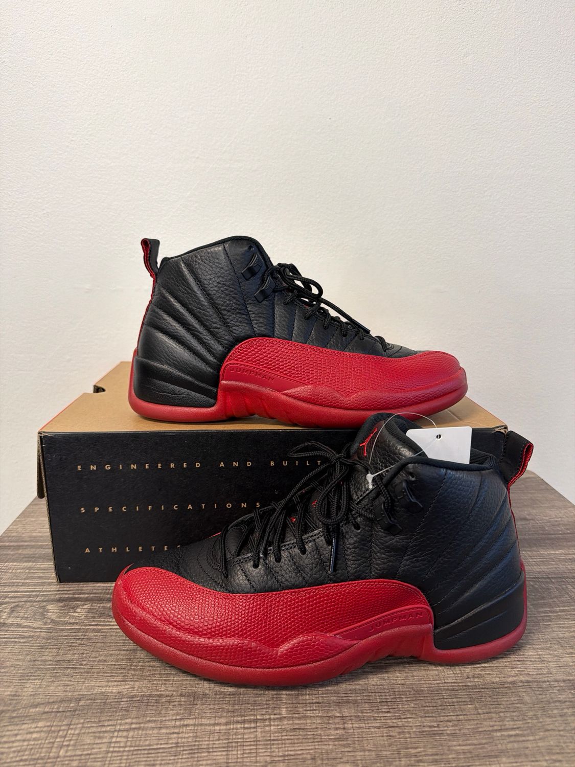 Jordan 12 Flu Game (Box) Sz:9.5