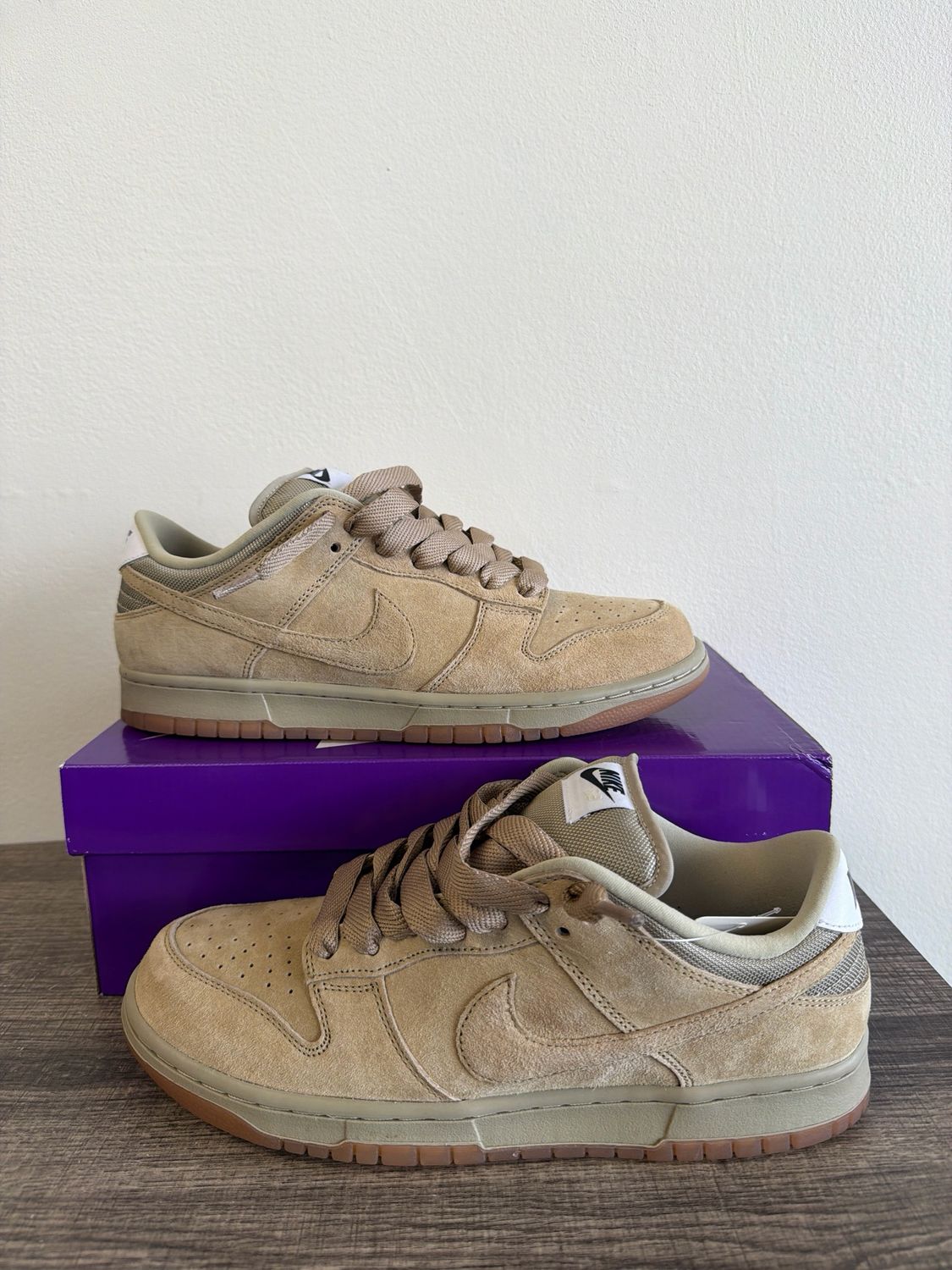 Nike SB Dunk Low Pro B Parachute Beige (box) Sz:10