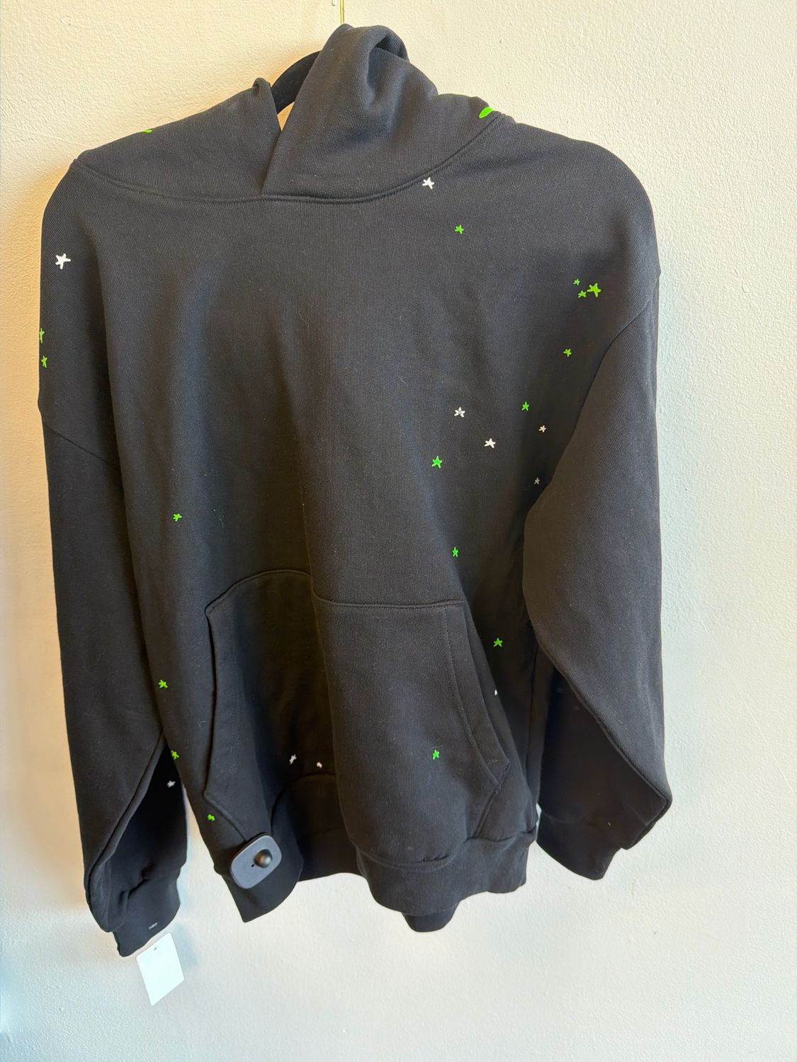 Spider Hoodie Black/Green Web (New) Sz:M