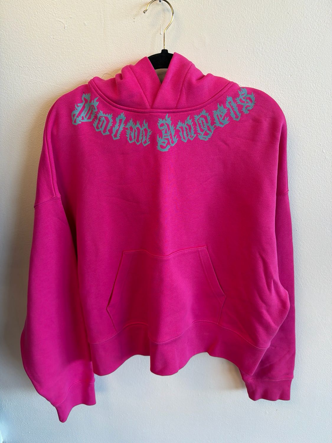 Palm Angels Pink Hoodie Sz:M