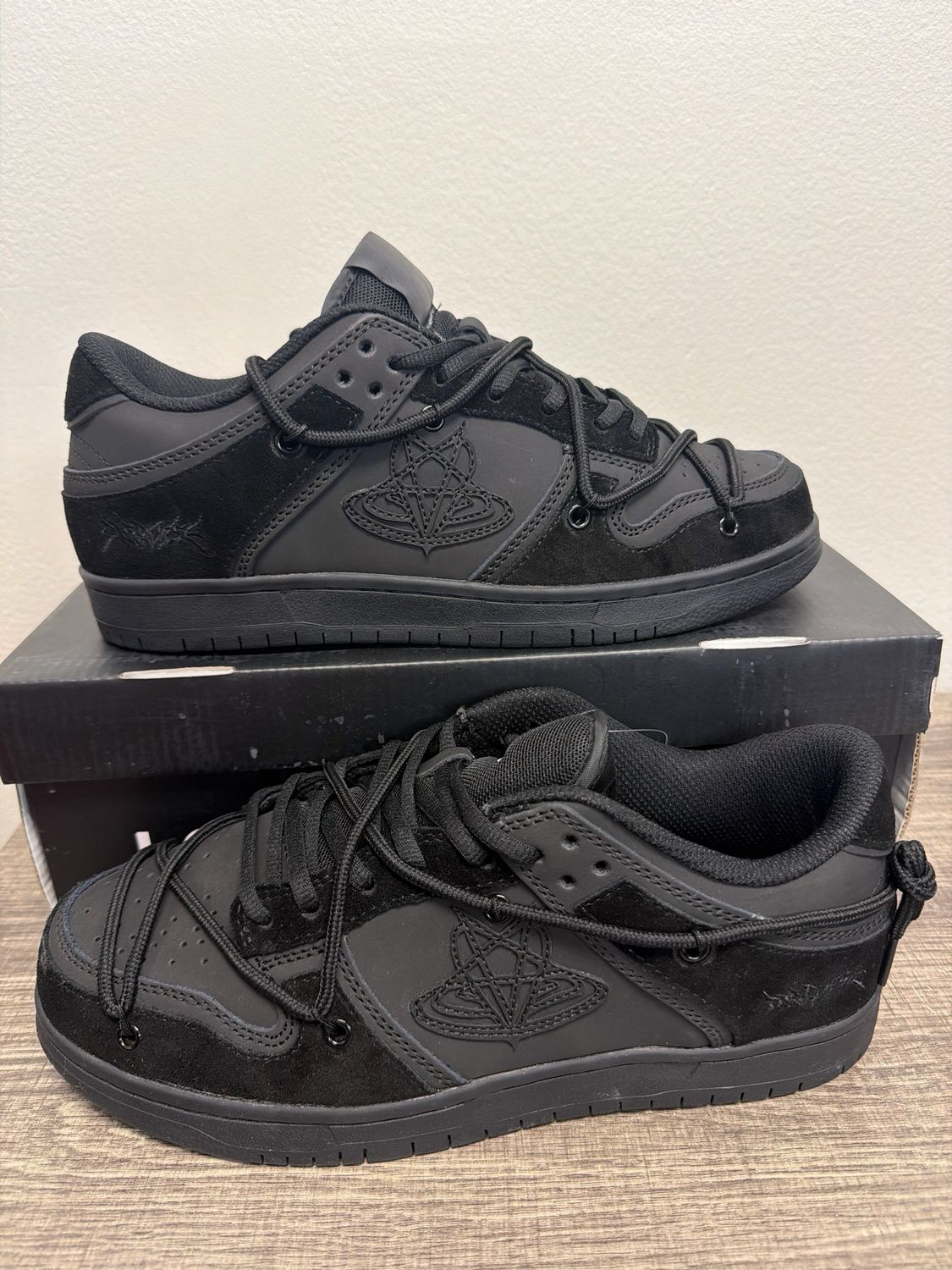 OVD Dunks Black Sz:9