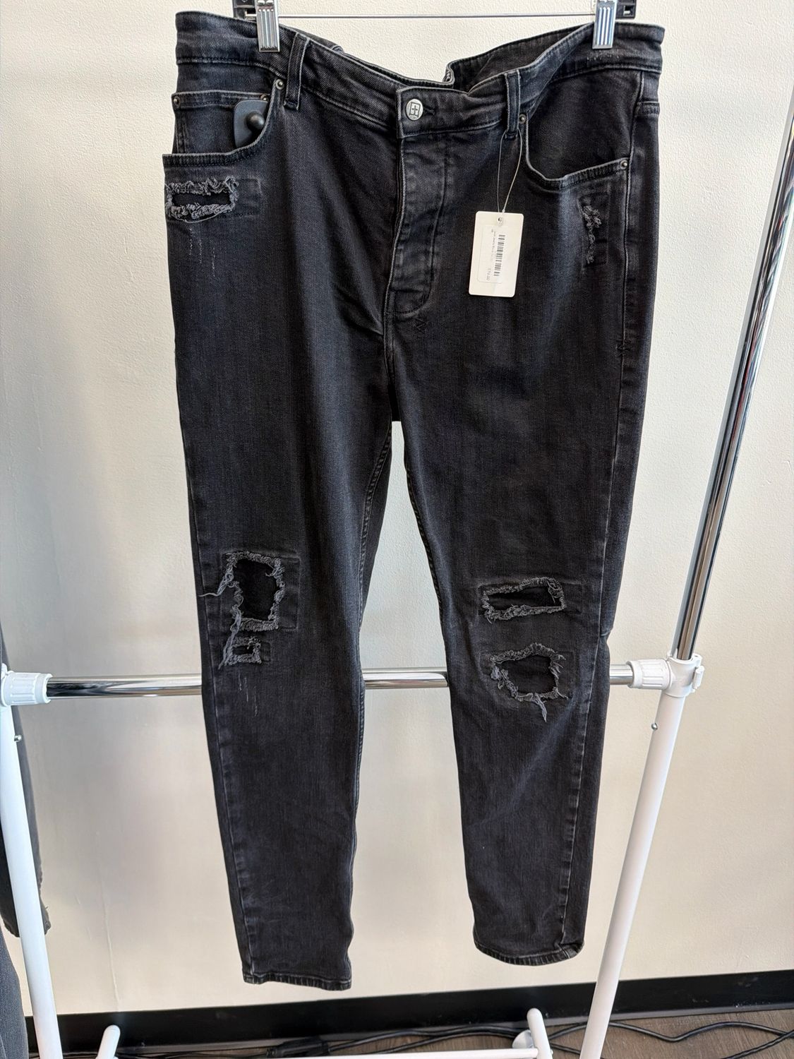 Ksubi Jeans Black Sz:38