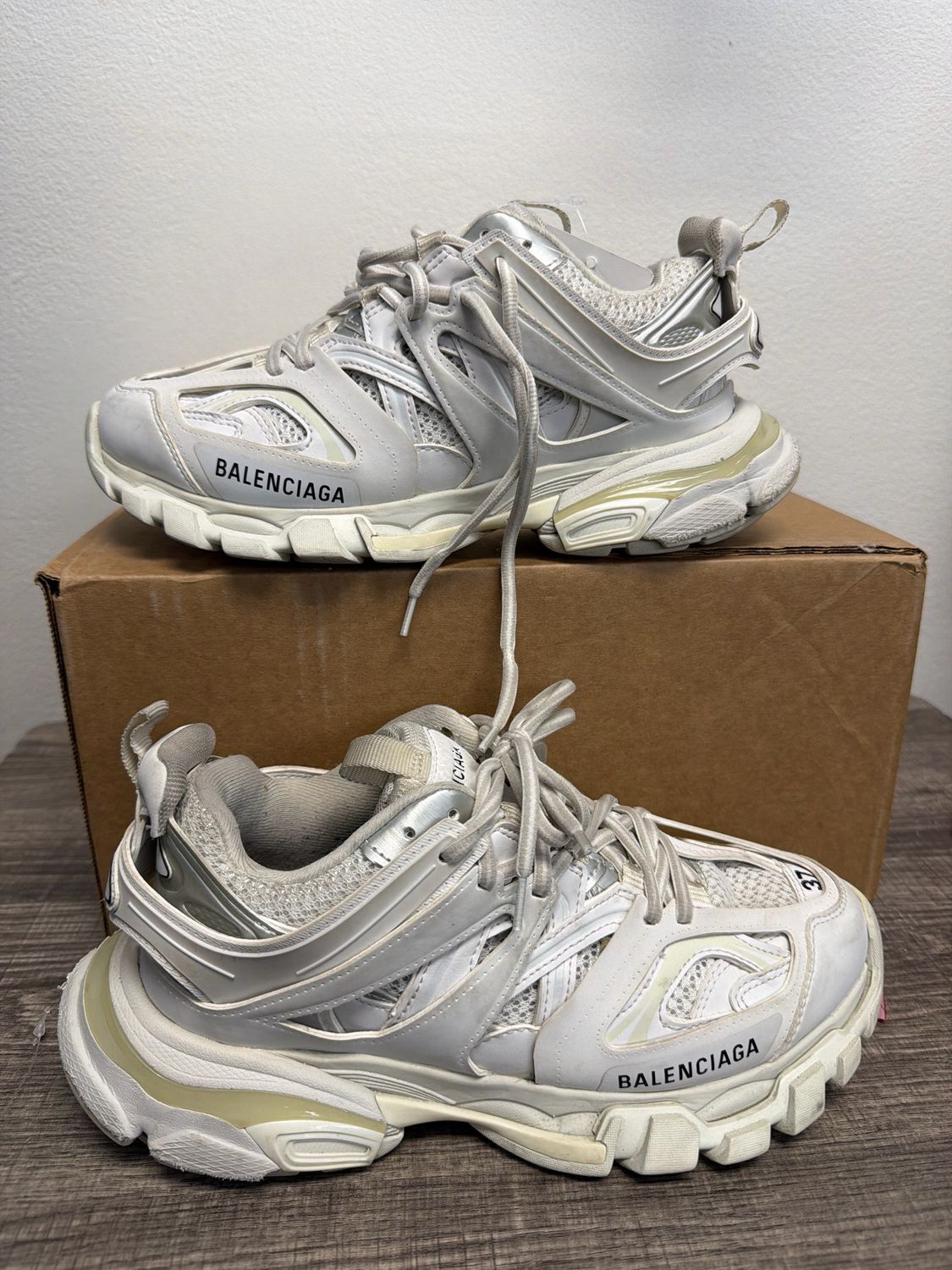 Balenciaga Track White (No Box) Sz:7W