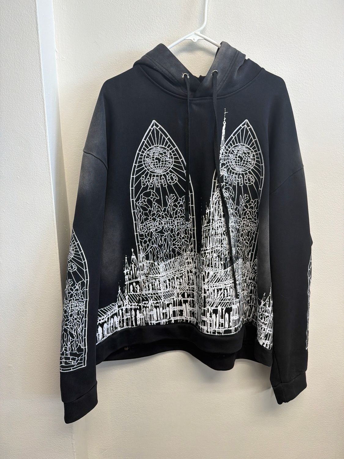 WDW Hoodie Black Sz:L