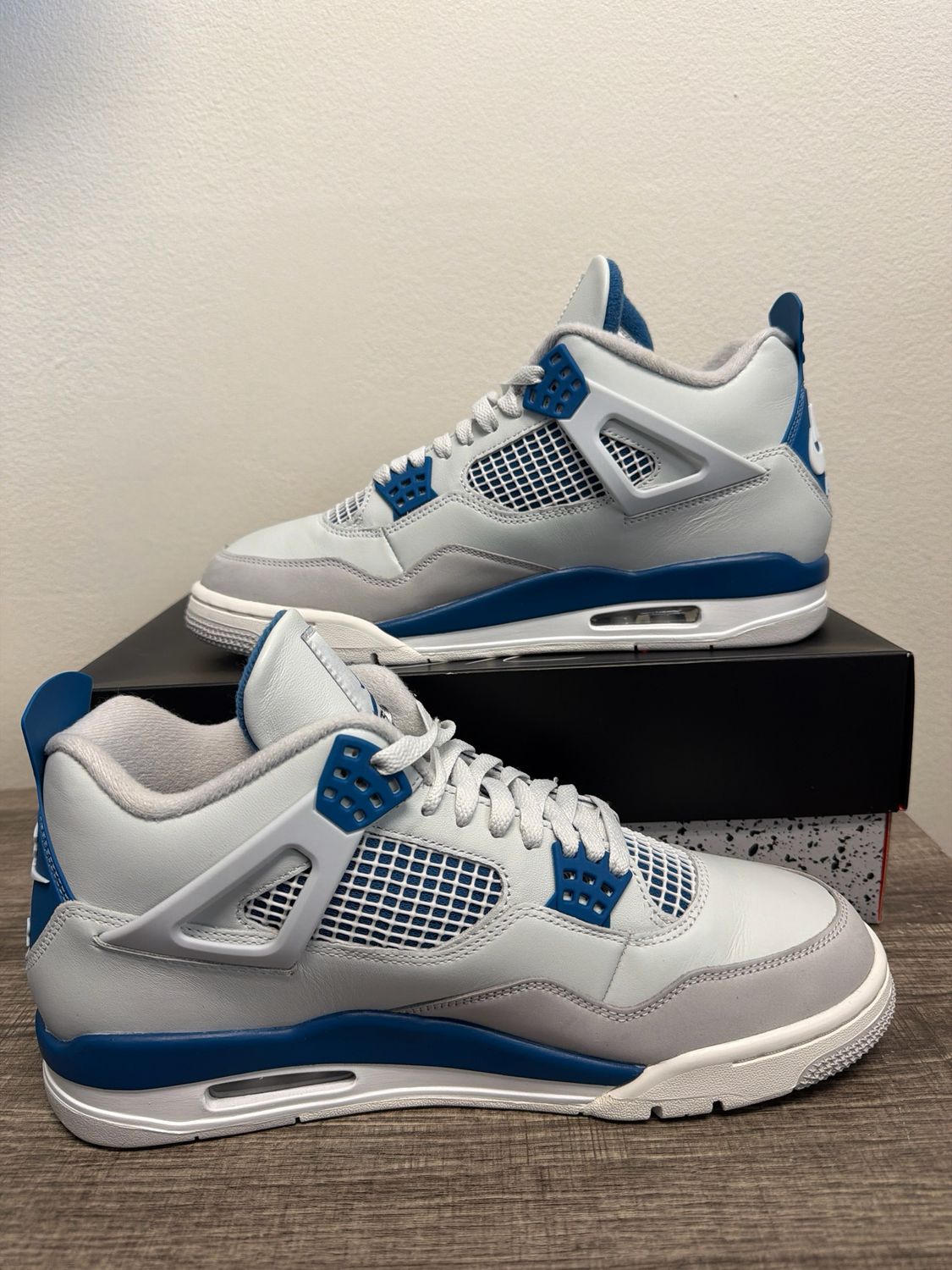 Retro 4 Military Blue (Box) Sz:11