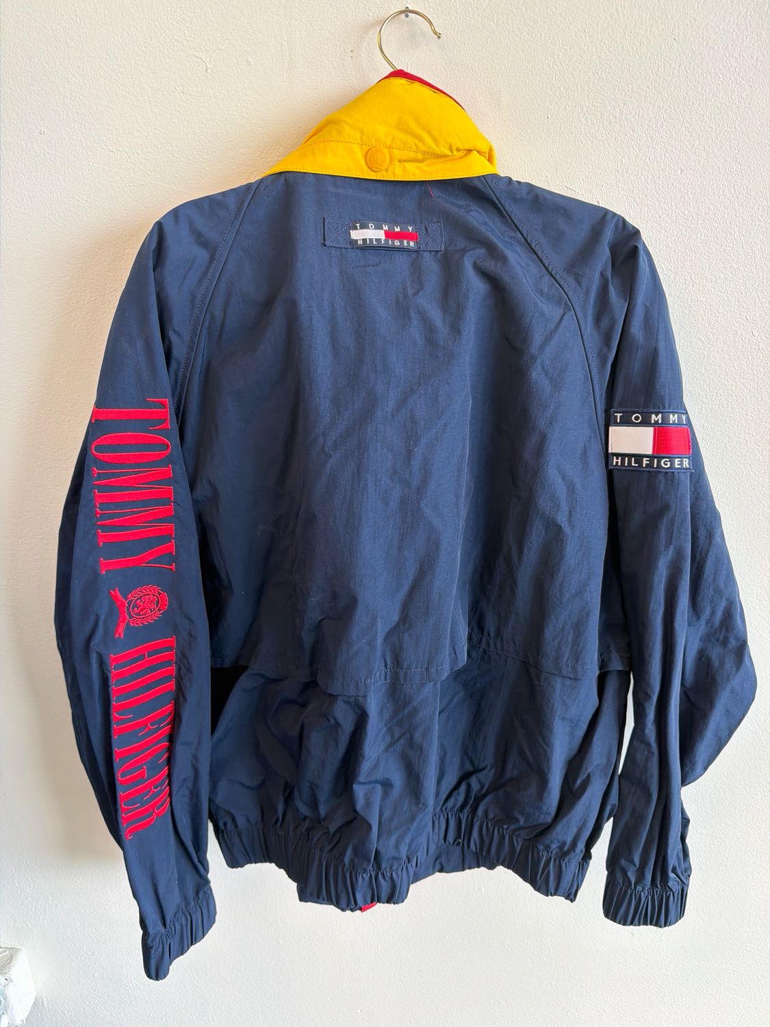 Tommy Jacket Navy/Yellow/Red Sz:XL