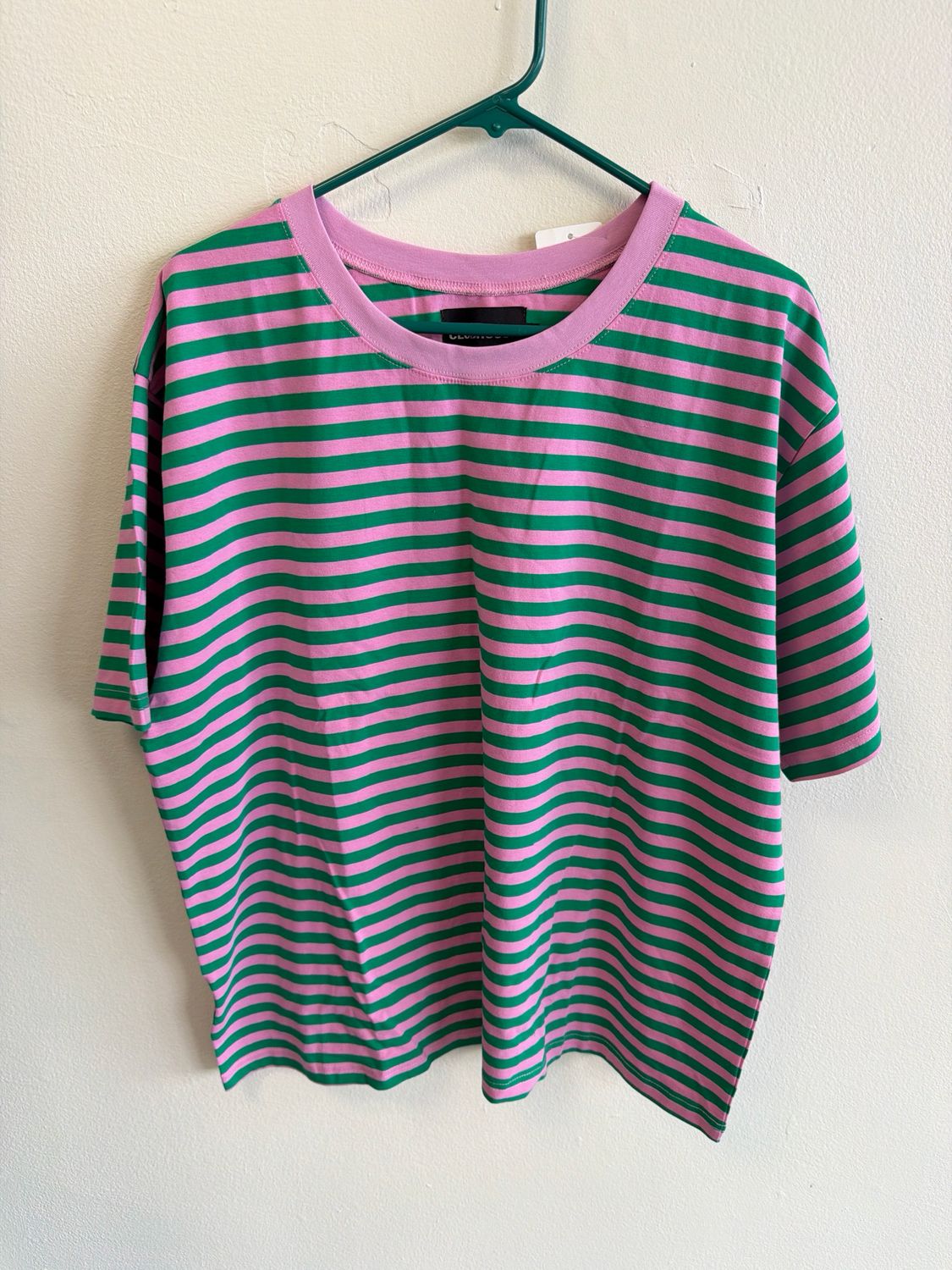 Clubhouse Green/Pink Tee Sz:2XL