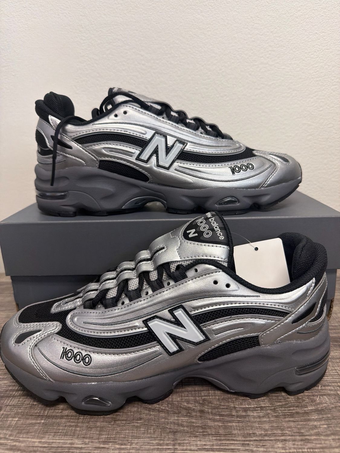 New Balance 1000 Silver (New;Box) Sz:8.5