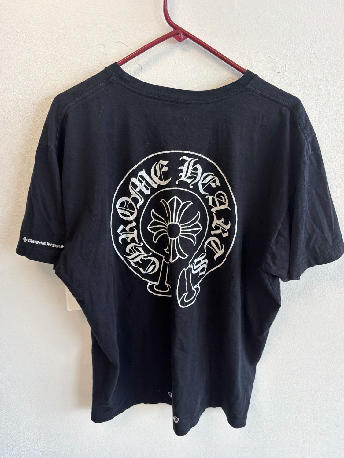 Chrome Hearts Black Tee Sz:XXL