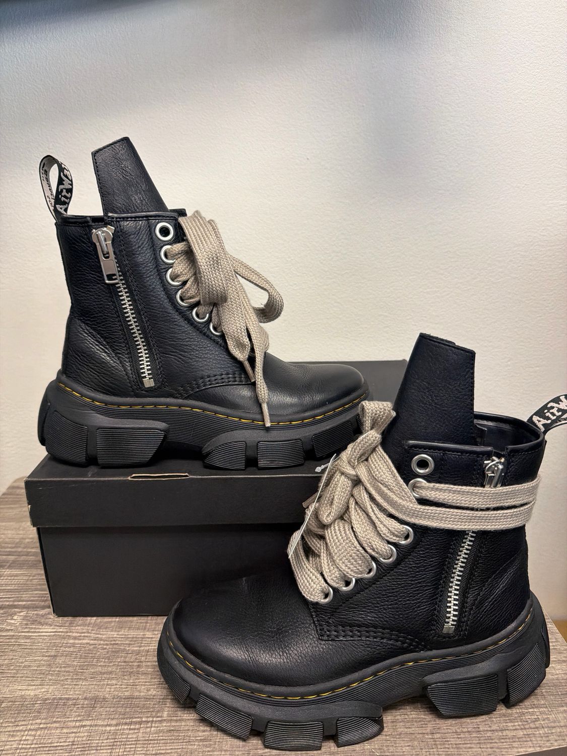 Rick Owens x Dr Martens Jumbo Lace (Box) Sz:8