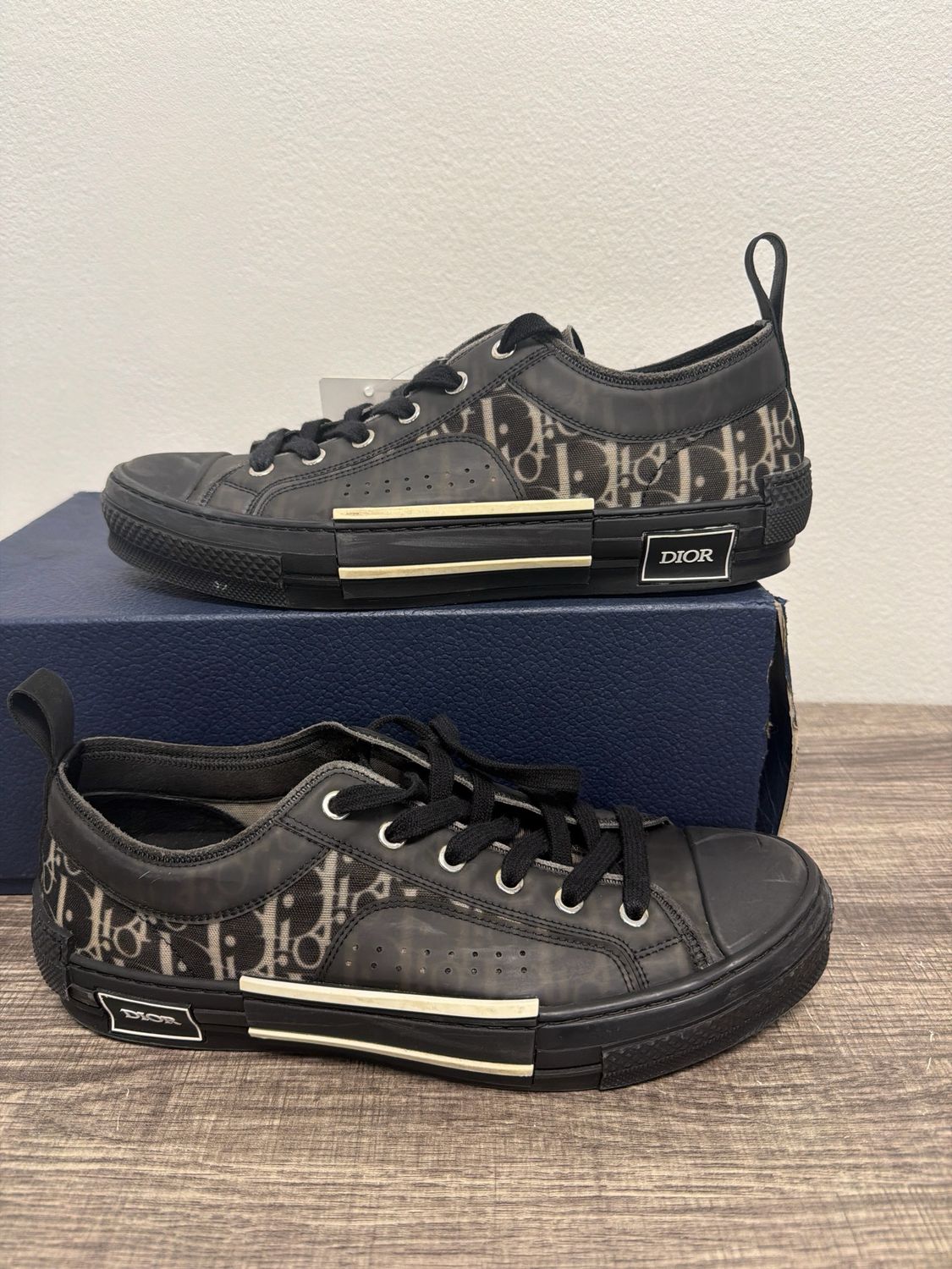 Dior B23 Low Black (Box) Sz:9