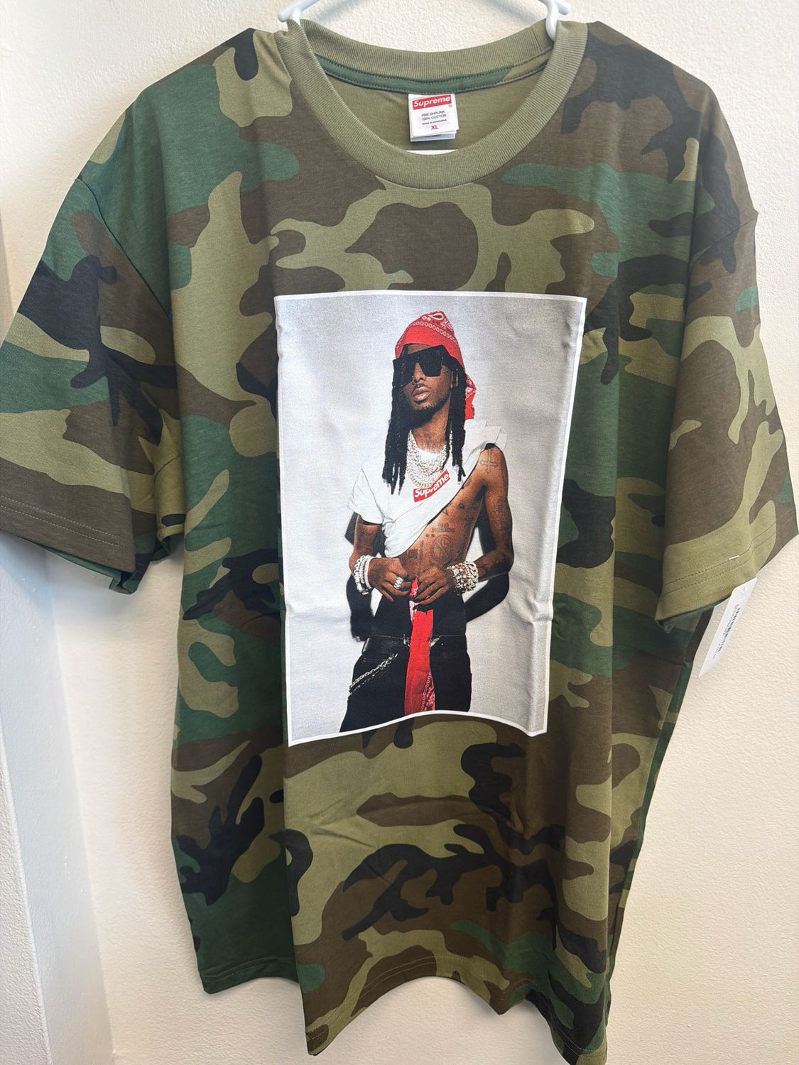 Supreme Playboi Carti Camo Tee (New) Sz:XL