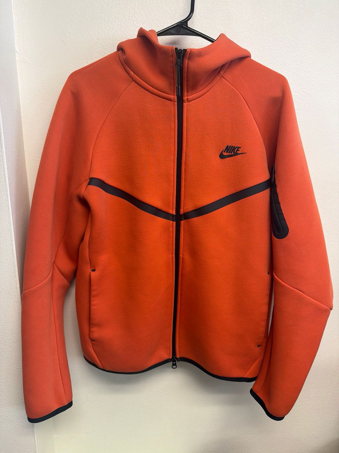 Nike Tech Hoodie Orange Sz:M