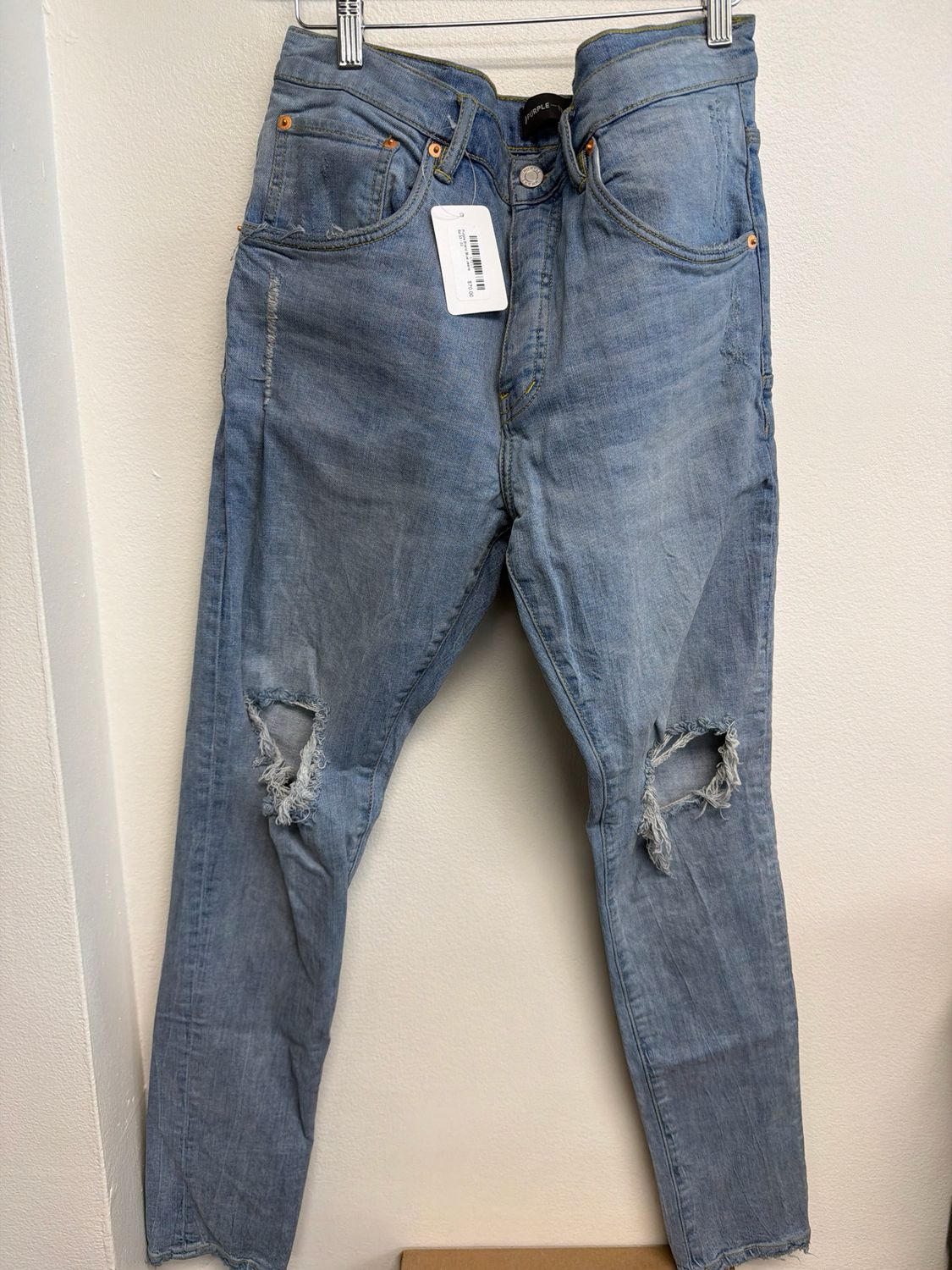 Purple Brand Blue Jeans Sz:33