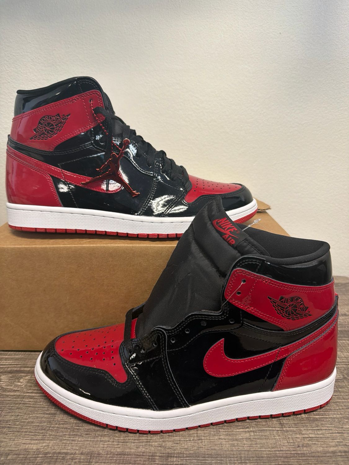 Jordan 1 Patent Bred (No Box/Mens) Sz:12