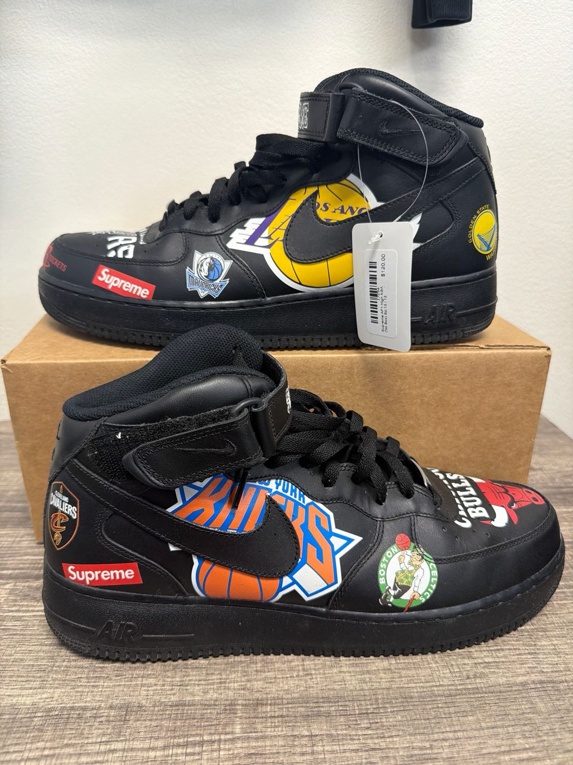 Supreme AF1 High NBA (No Box) Sz:13