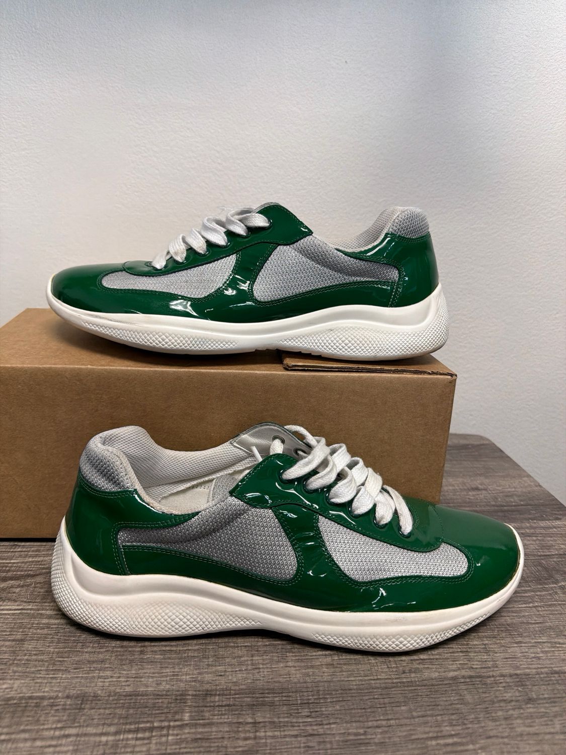 Prada AC Green (No Insoles) Sz:11.5