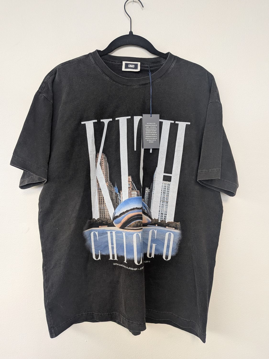 Kith Black Tee (New) Sz:L