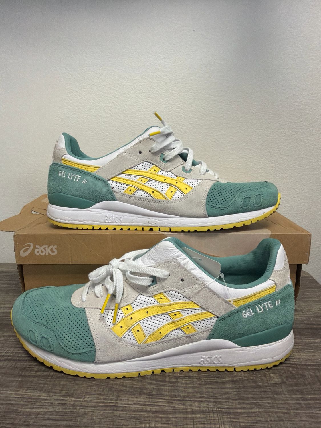 Asics Gel-Lyte 3 OG Sage/Banana Cream (Box) Sz (12.5)