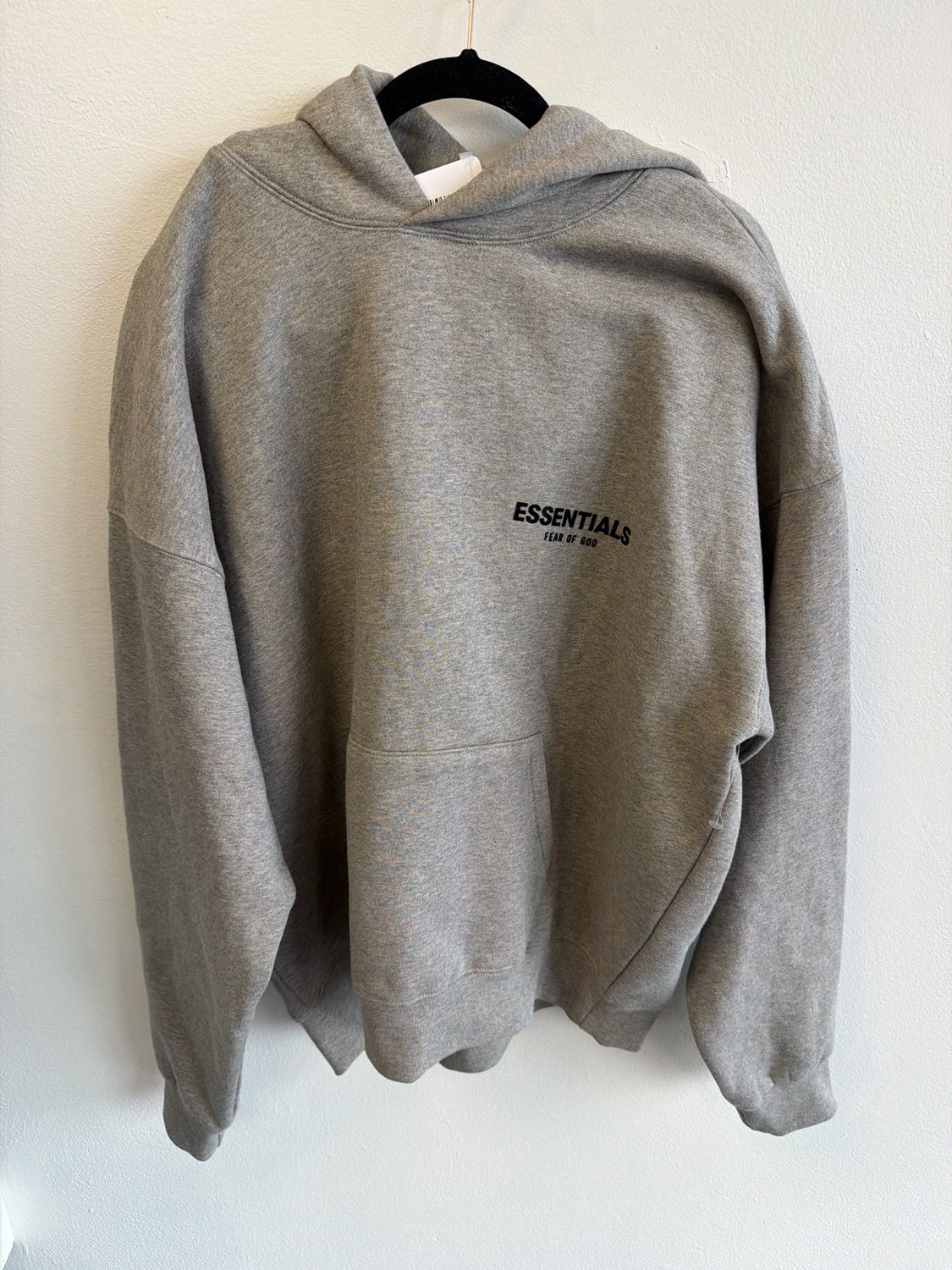 Essentials Hoodie Grey Sz L