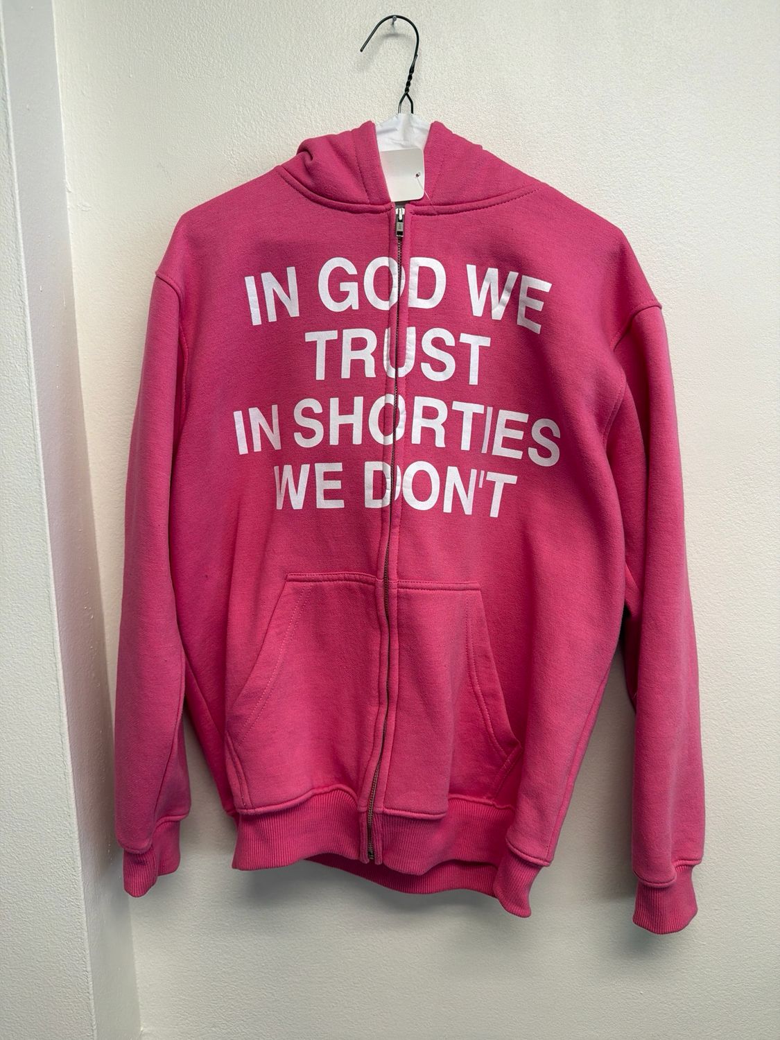 In God We Trust Hoodie Sz M