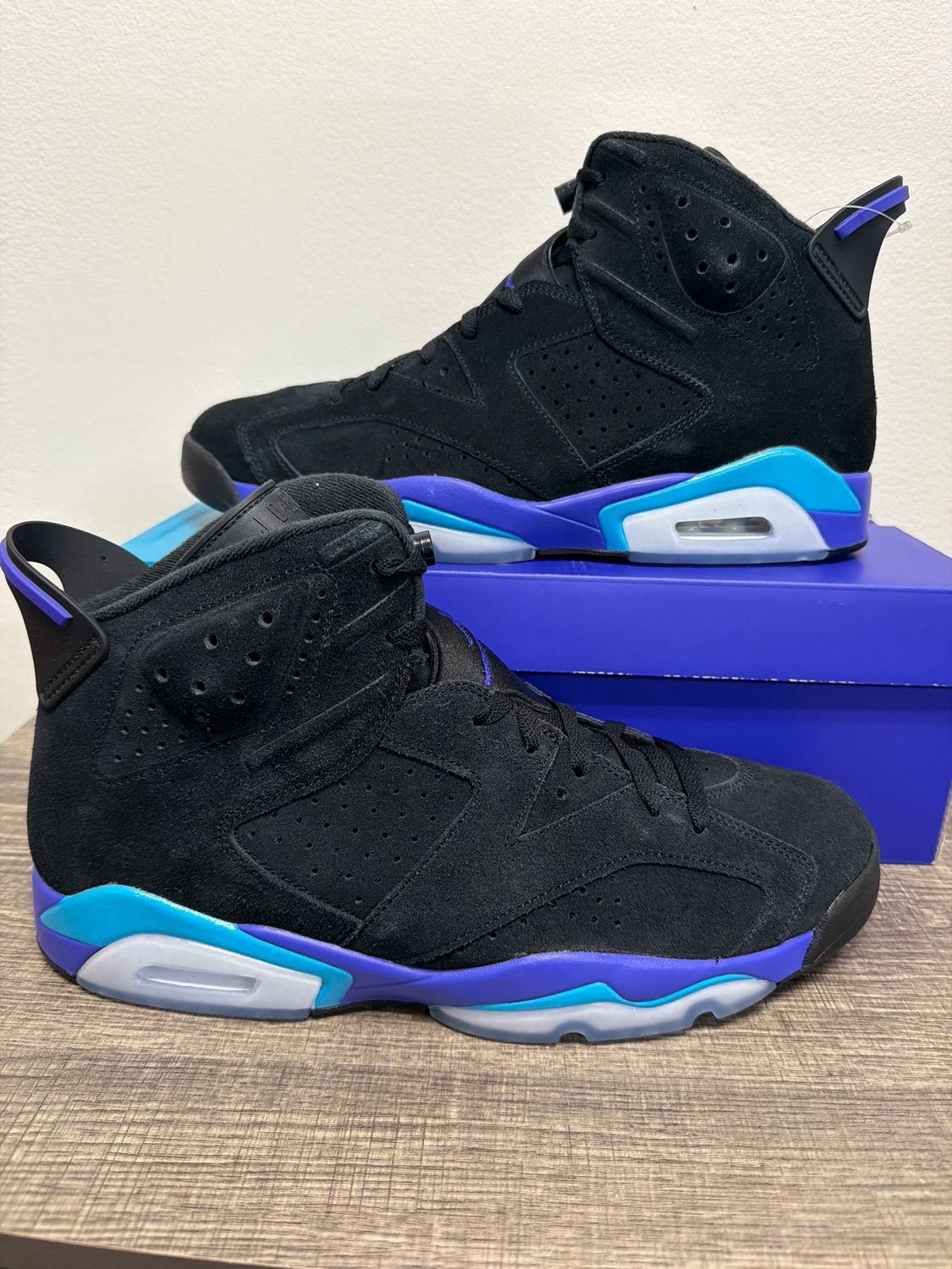 Jordan 6 Aqua New w/ Box Sz 13