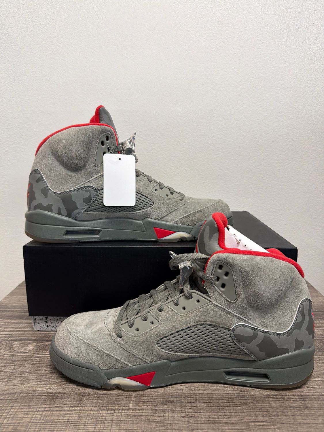 Jordan 5 P51 Camo New w/ Box Sz 13