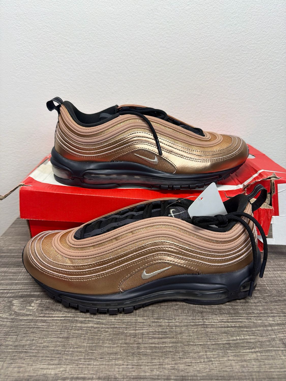 Nike Air Max 97 Copper New w/ Box Sz 9.5