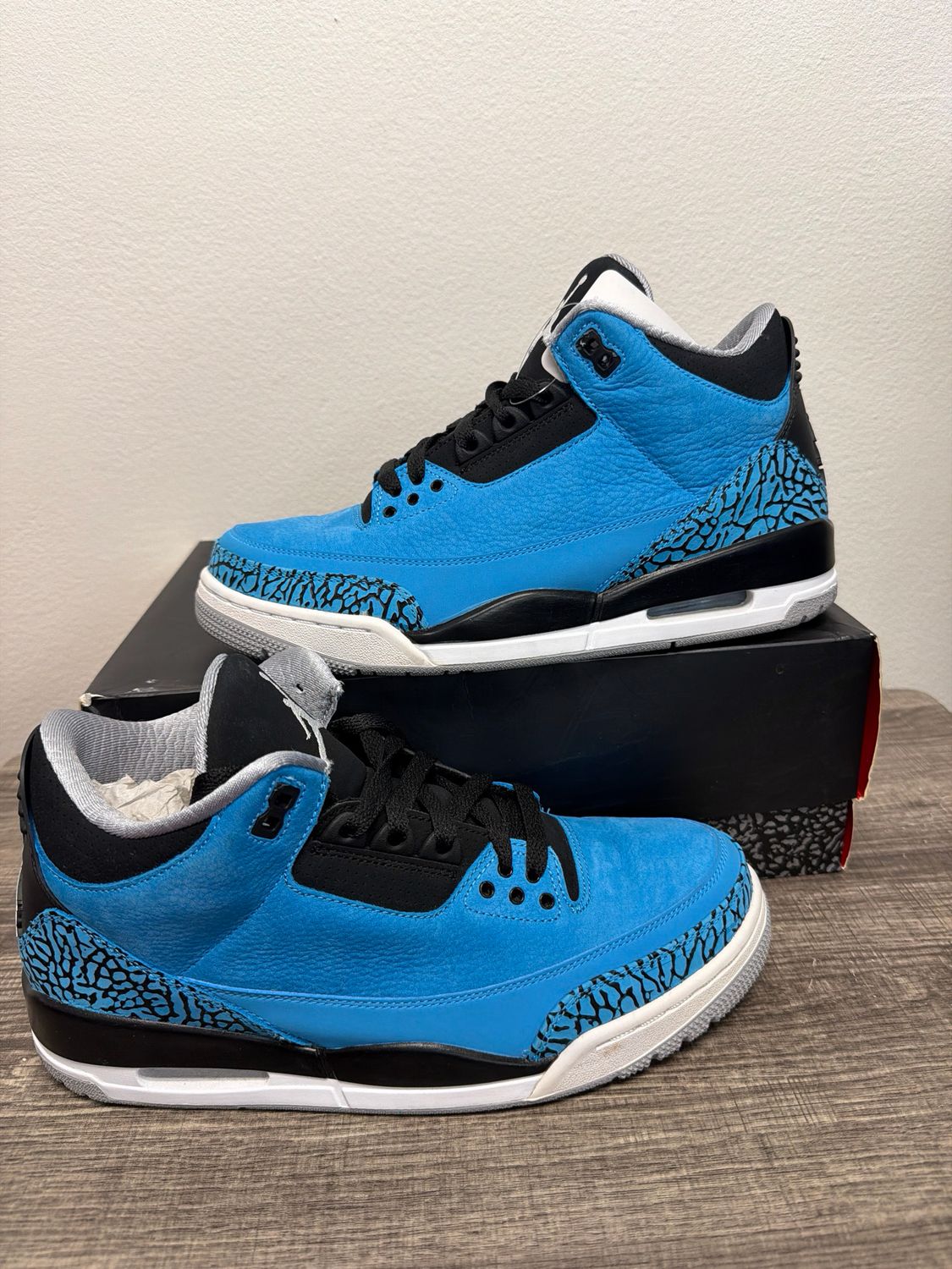 Jordan 3 Powder Blue w/ Box Sz 9