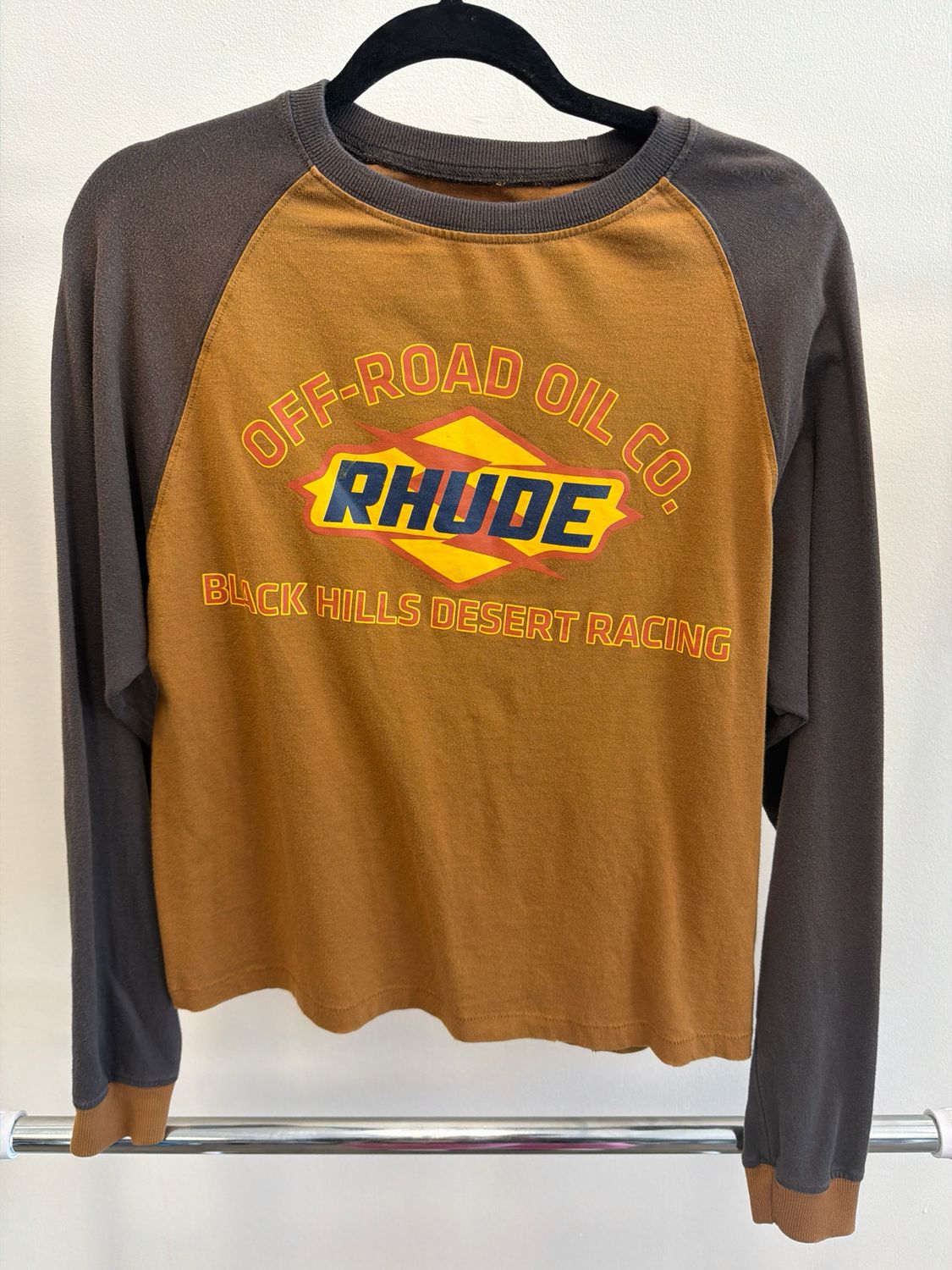 Rhude Black HIlls LS Tee Sz XS