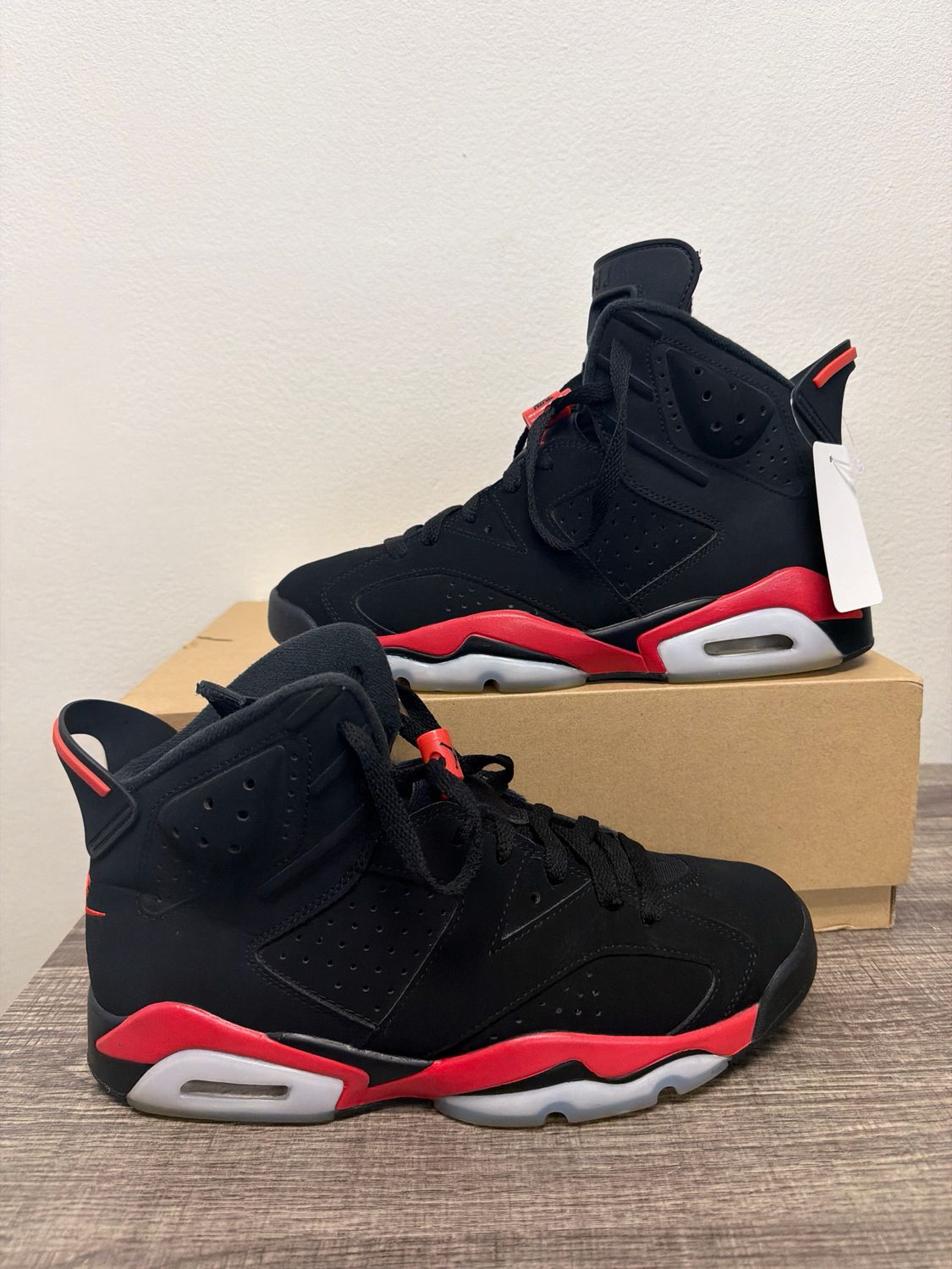 Jordan 6 Retro Infrared Salesman w/ Box