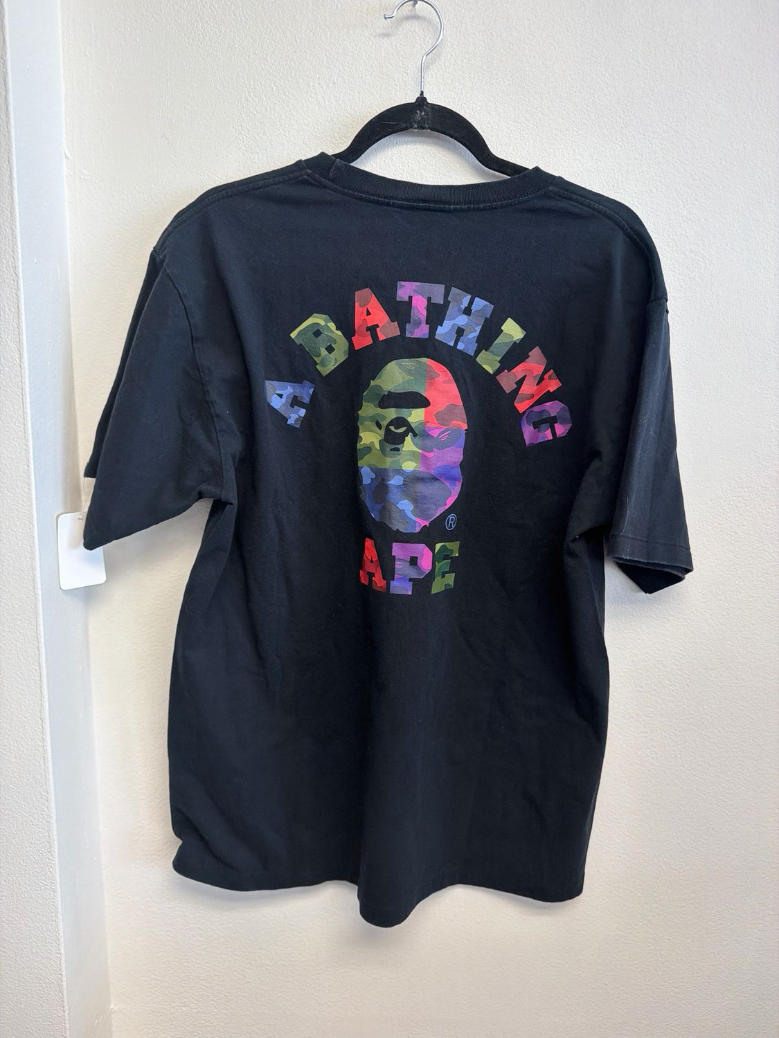 Bape Ape Together Rainbow Tee Sz XL
