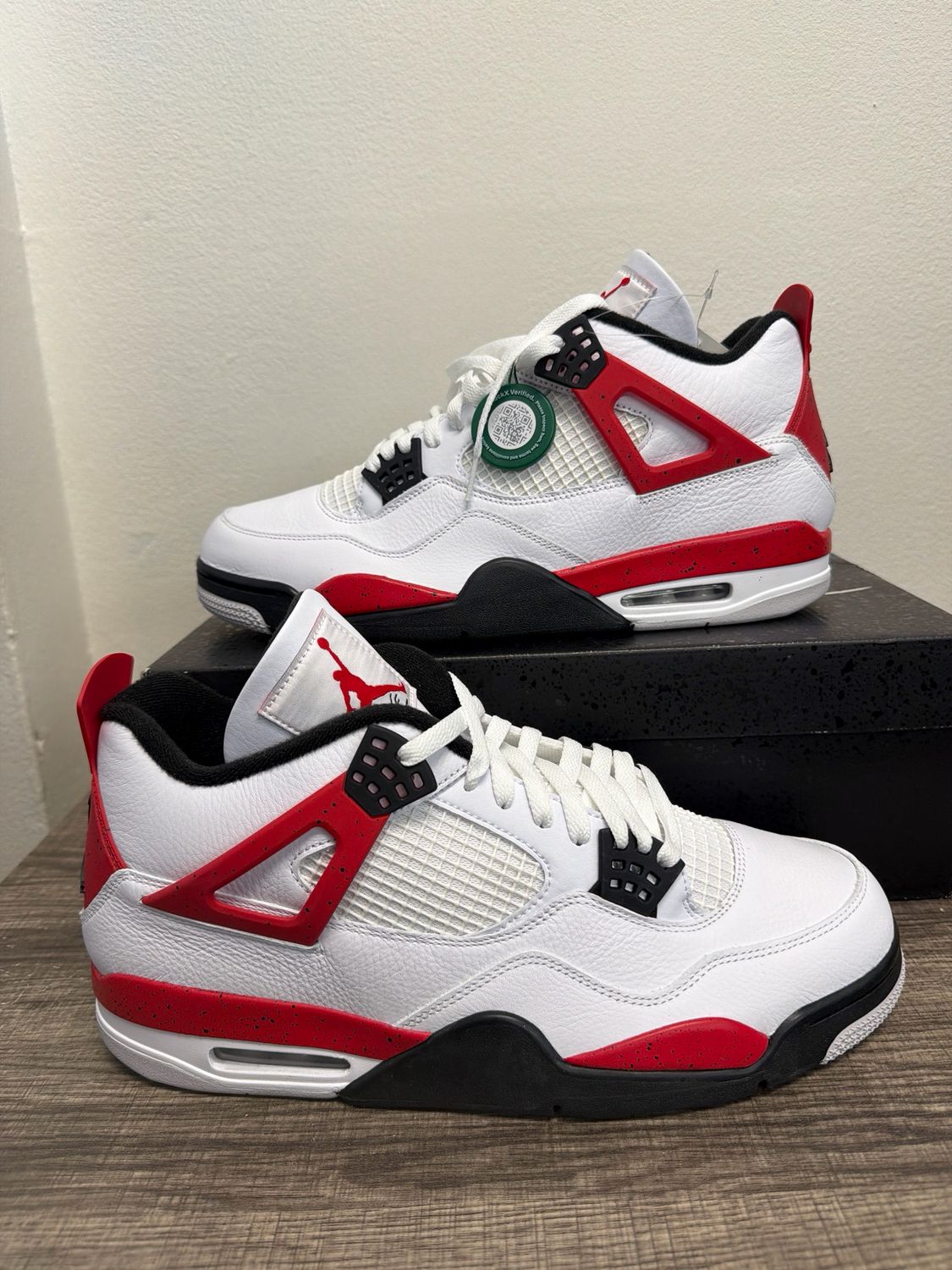 Jordan 4 Red Cement w/ Box Sz 13