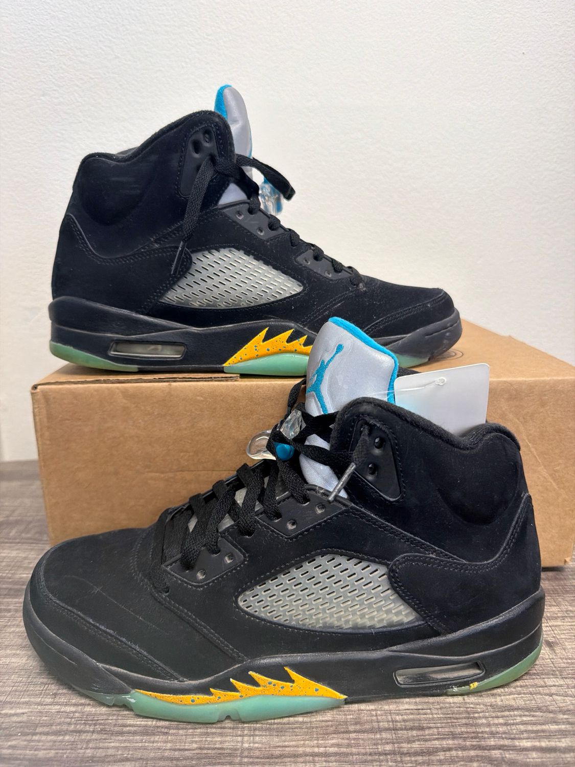 Jordan 5 Aqua (No Box) Sz 10