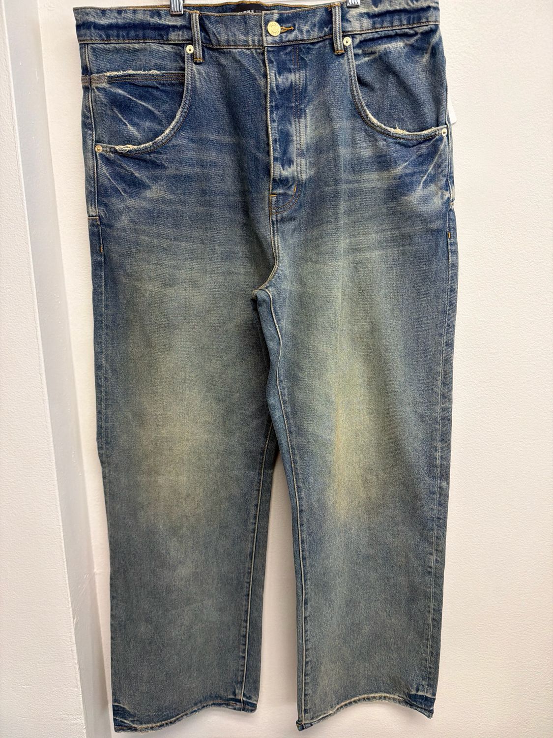 Purple Brand Baggy Blue Jeans Sz 36