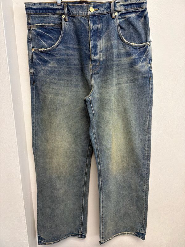 Purple Brand Baggy Blue Jeans Sz 36