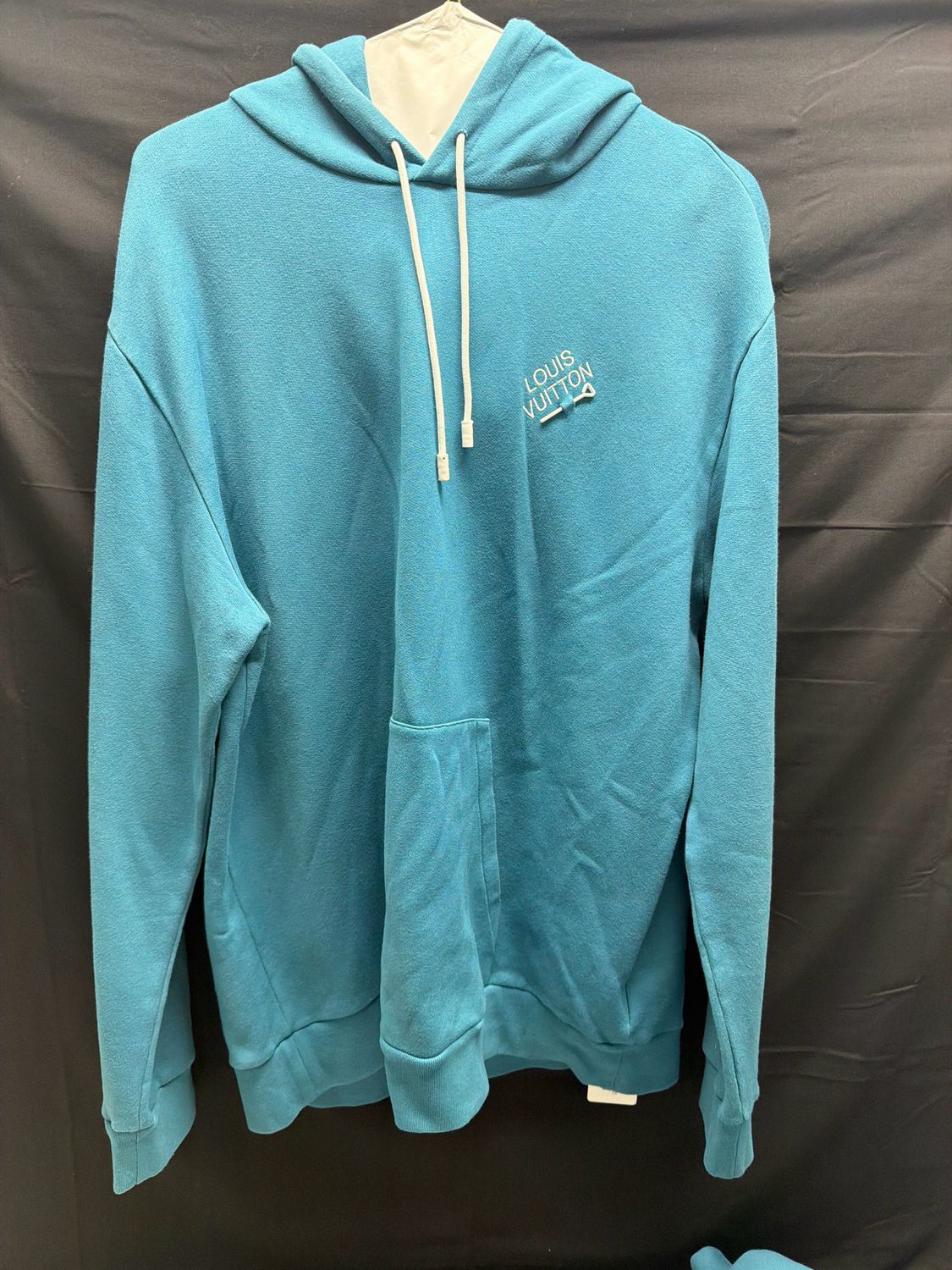 Louis Vuitton Blue Hoodie Sz 5L