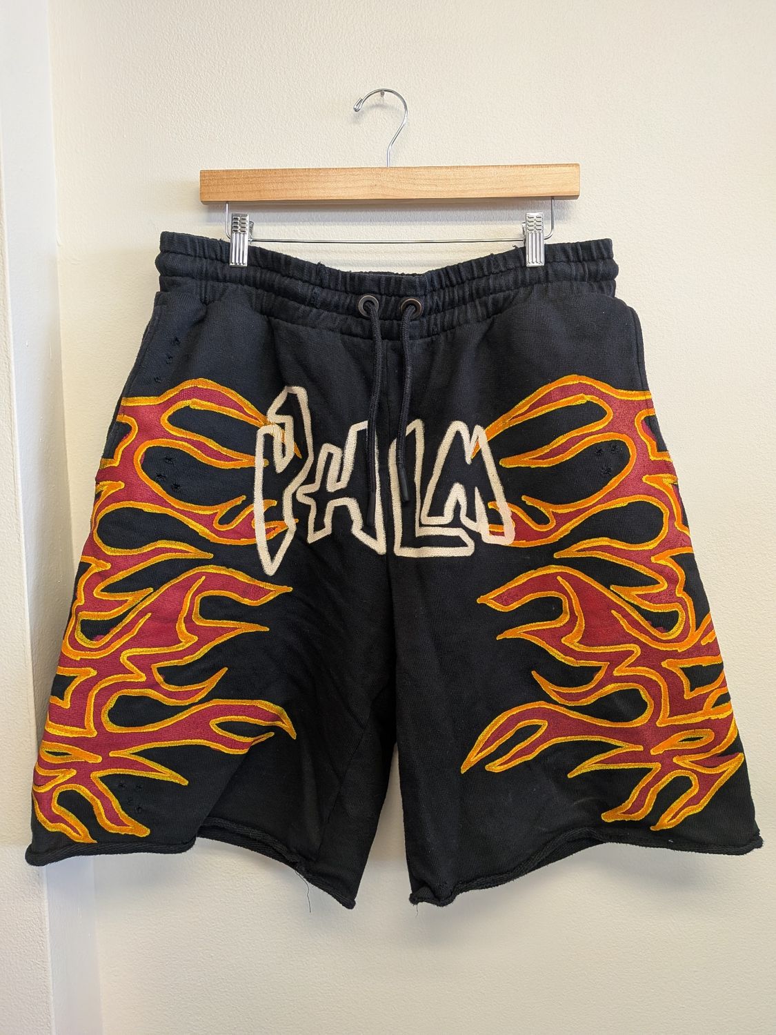 Palm Angels Fire Shorts Sz 2XL